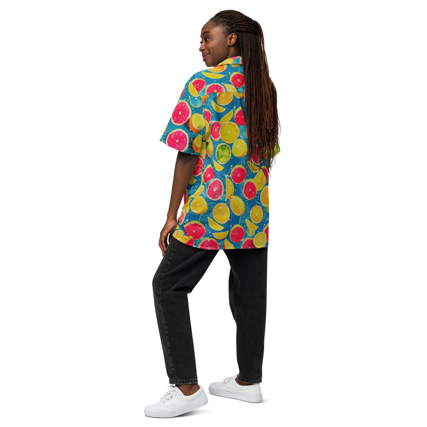 "Fresh Fruits!" #1 - Unisex-Hemd mit Knöpfen - Ultra Fresh Edition