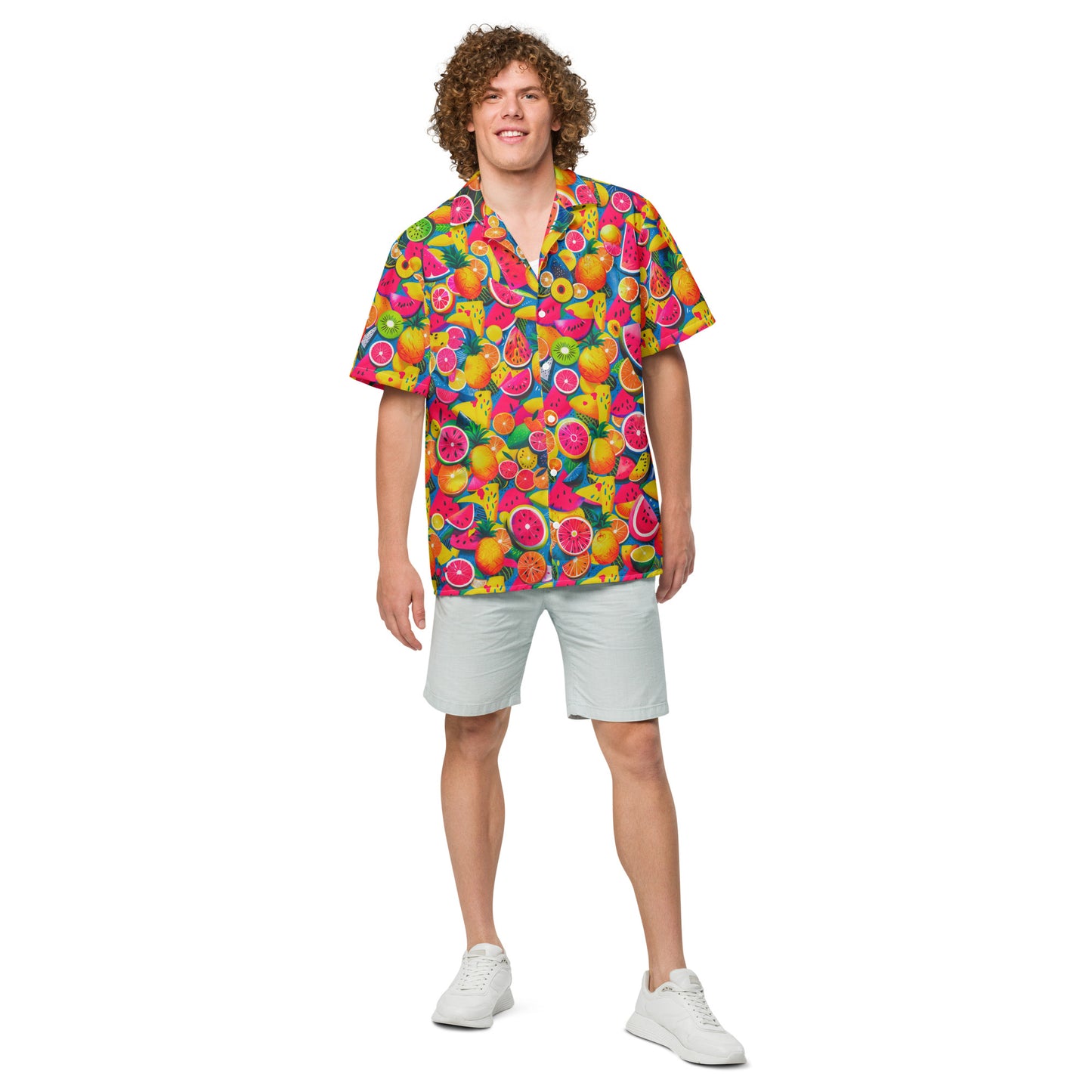 "Fresh Fruits!" #5 - Unisex-Hemd mit Knöpfen