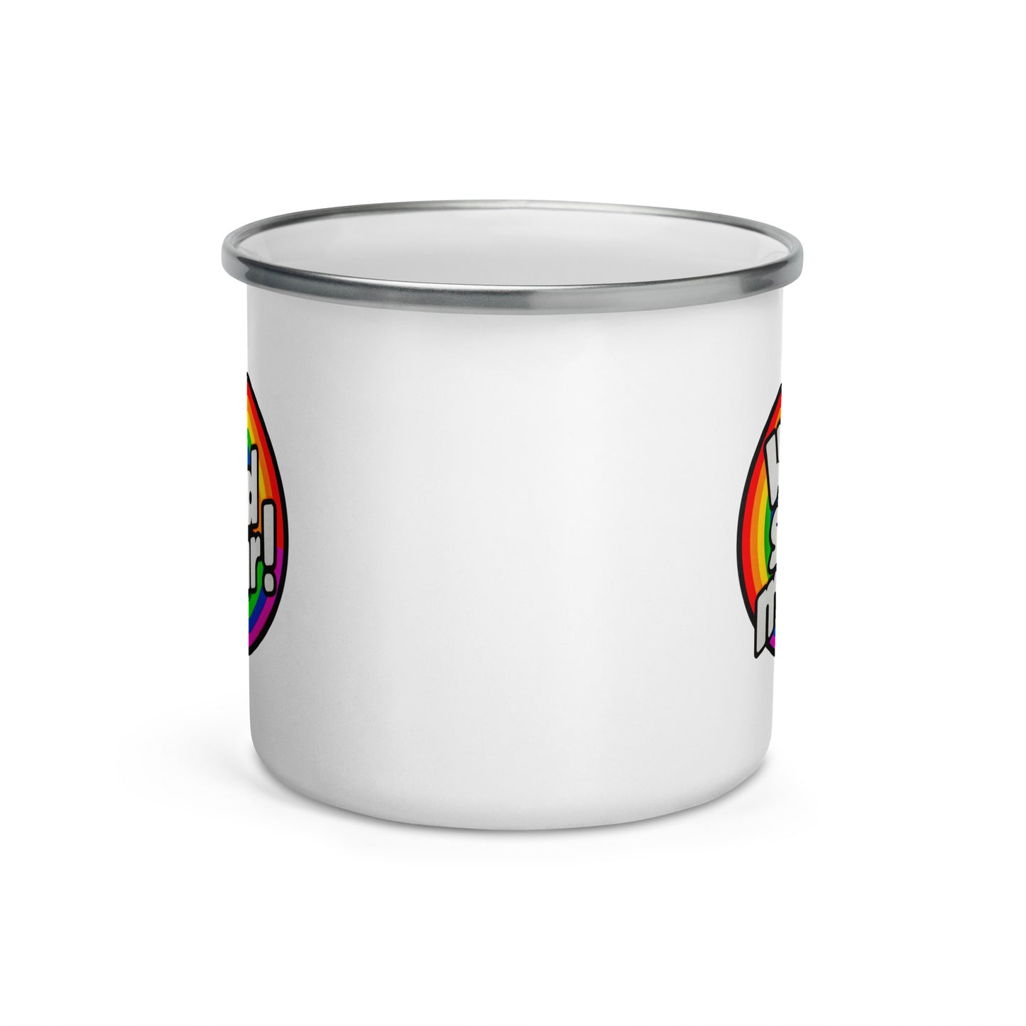 "Wir sind mehr!" - Emaille-Tasse
