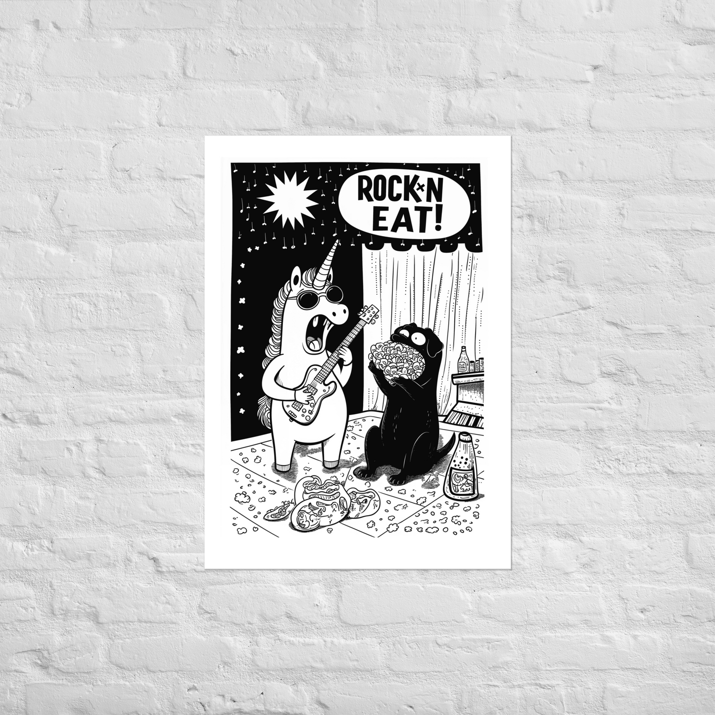 "ROCK´N EAT!" - Poster =)