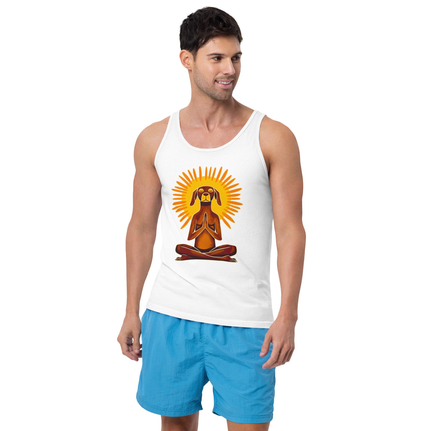"Yoga-Labbi" #2 - Tanktop für Herren - in 4 Farben