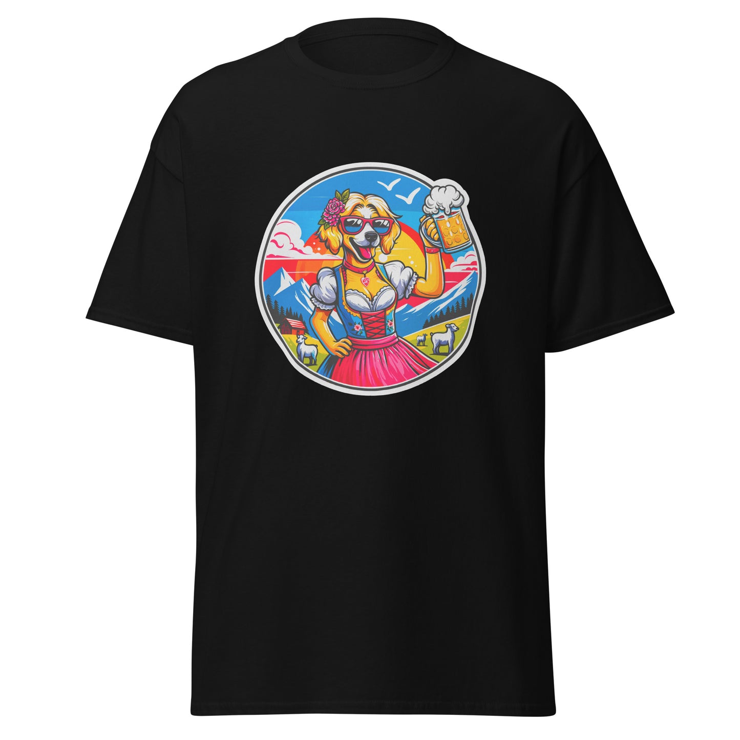 "Dogs On Vacation"-Kollektion - Blonde Havaneser (female) #2 - Klassisches Unisex-T-Shirt - 13 verschiedene Farben