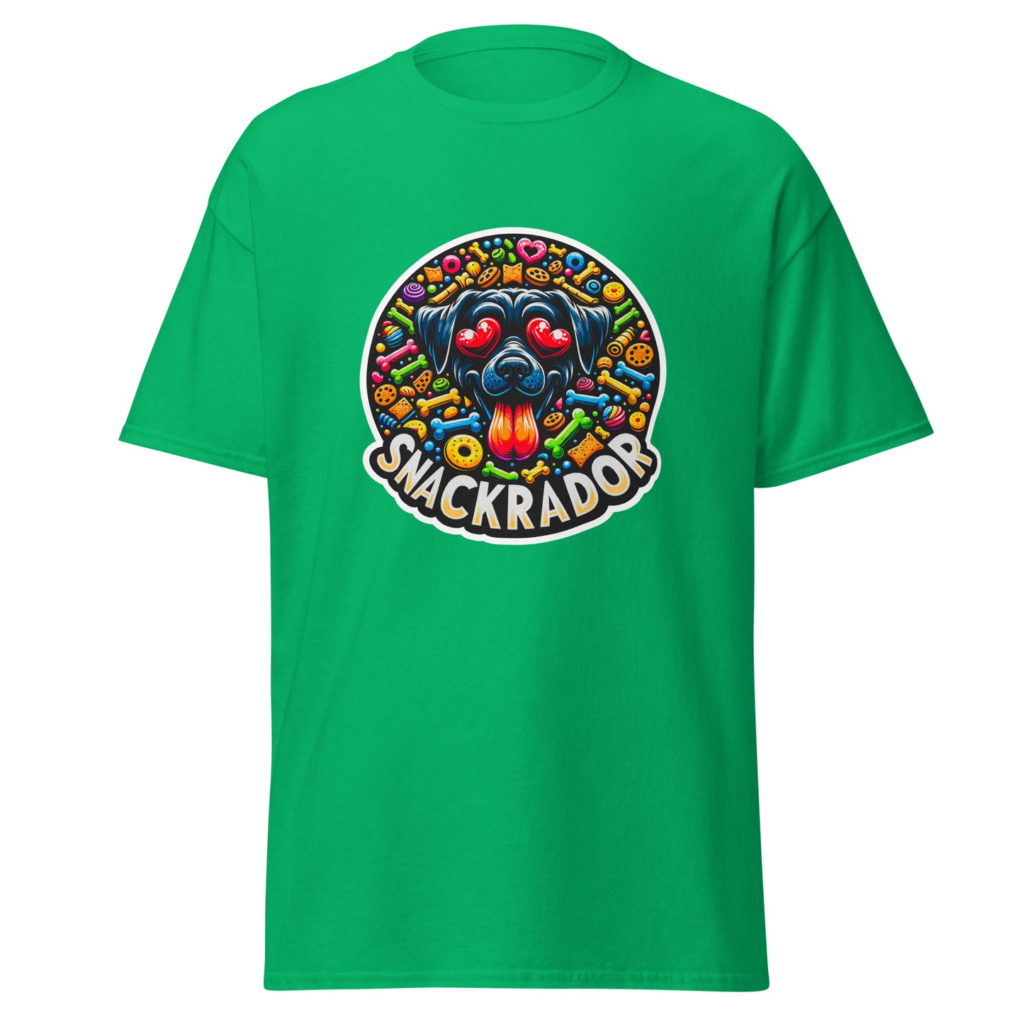 "Snackrador!" - Klassisches Unisex-T-Shirt - Grün