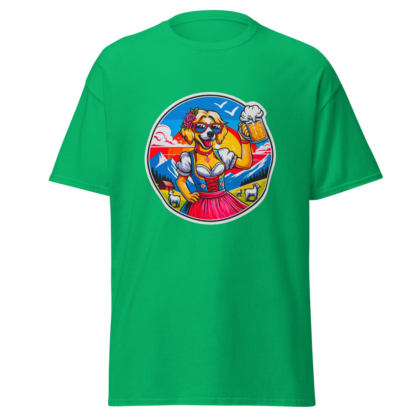 "Dogs On Vacation"-Kollektion - Blonde Havaneser (female) #2 - Klassisches Unisex-T-Shirt - 13 verschiedene Farben