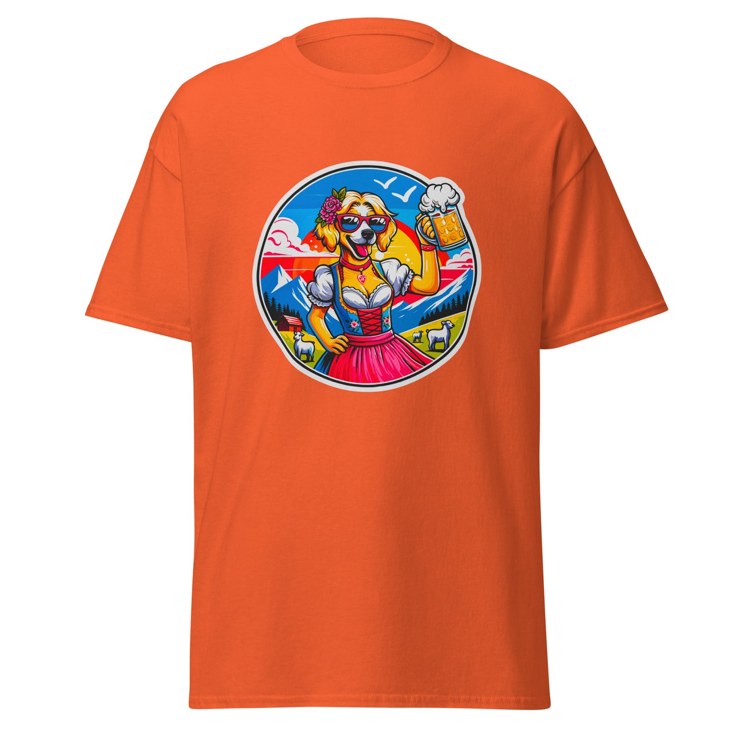 "Dogs On Vacation"-Kollektion - Blonde Havaneser (female) #2 - Klassisches Unisex-T-Shirt - 13 verschiedene Farben