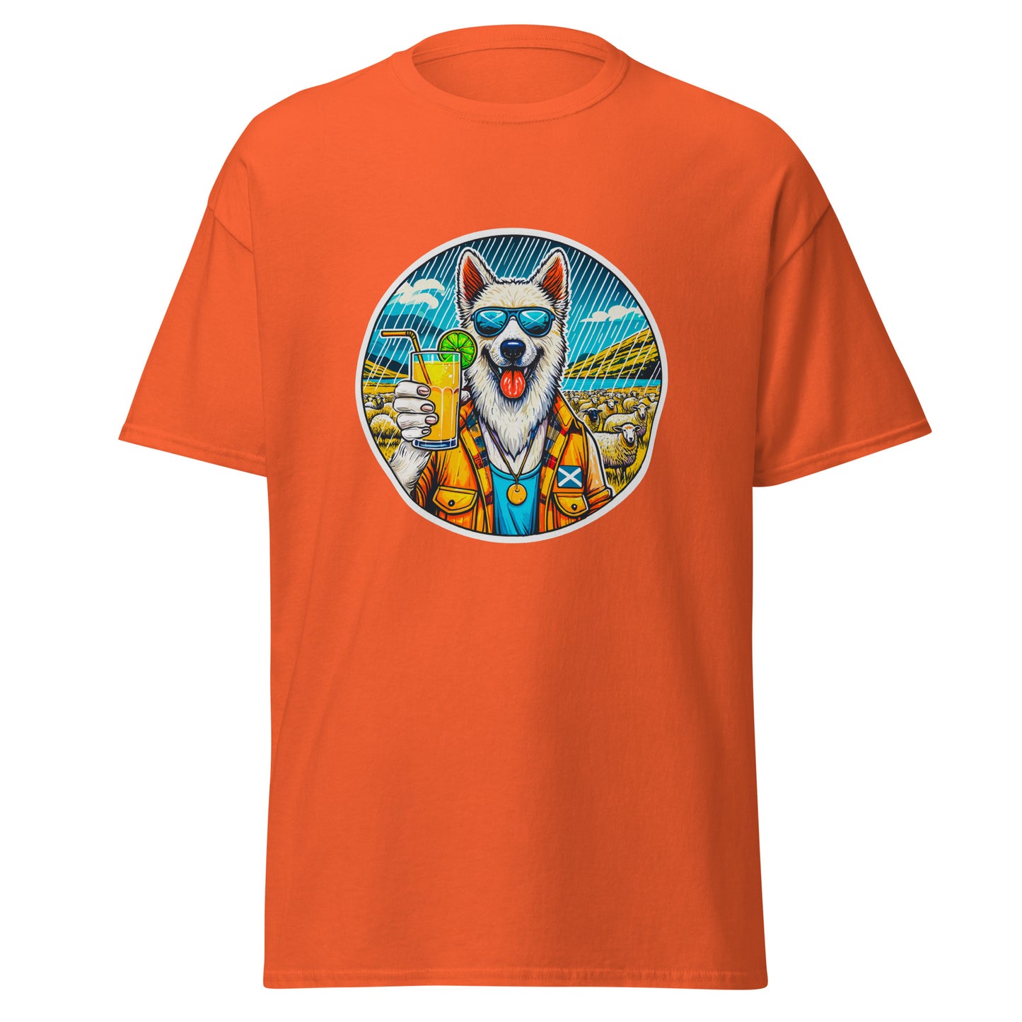 "Dogs On Vacation"-Kollektion - Kangal - Klassisches Unisex-T-Shirt - 13 verschiedene Farben