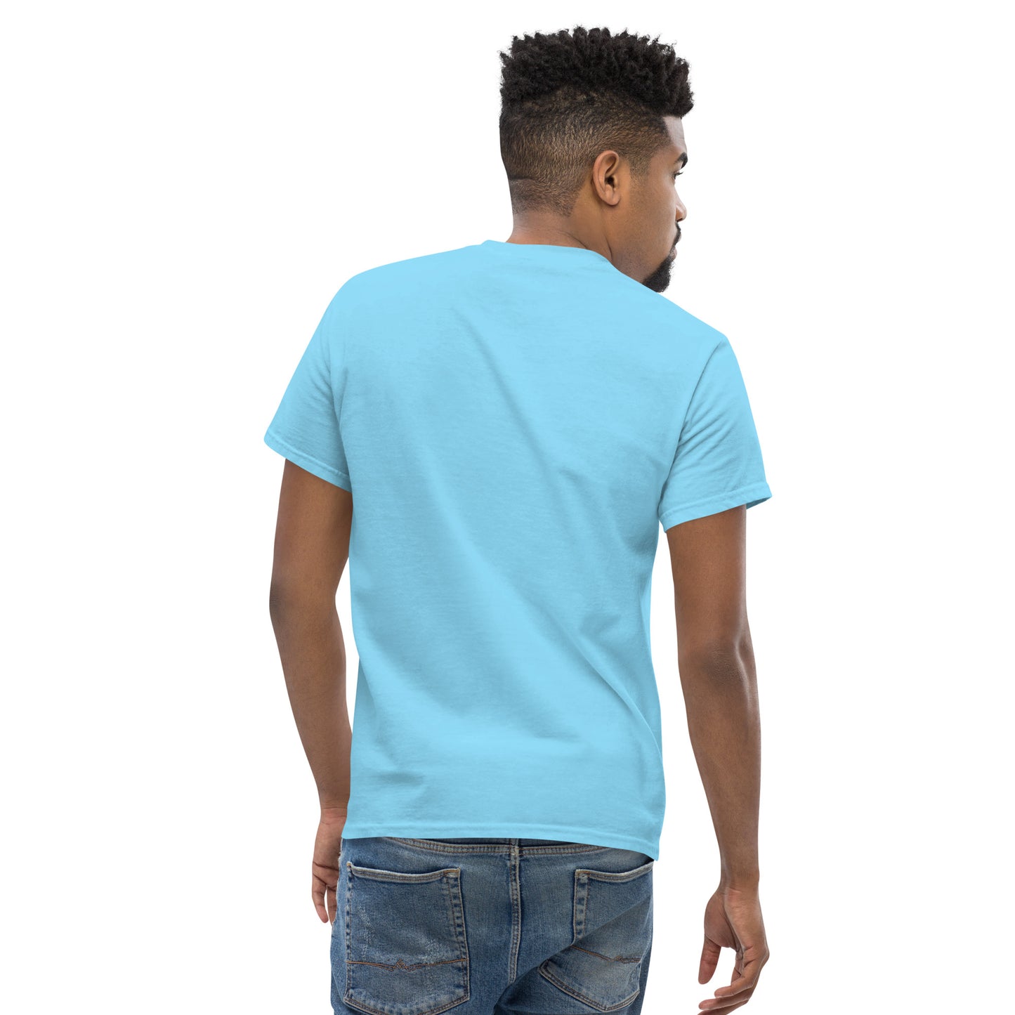 "Crazy Mad Dogs!" - Klassisches Unisex-T-Shirt - Sky-Blue