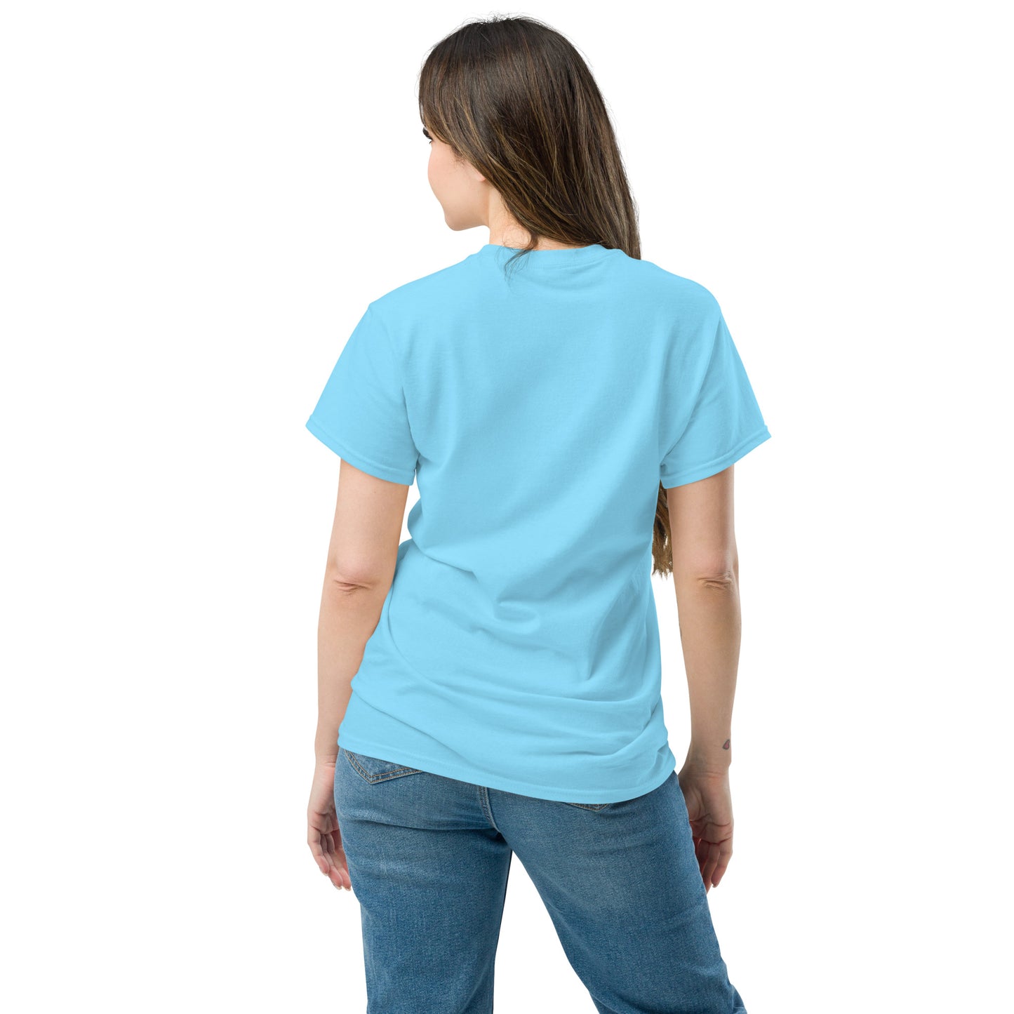 "Crazy Mad Dogs!" - Klassisches Unisex-T-Shirt - Sky-Blue