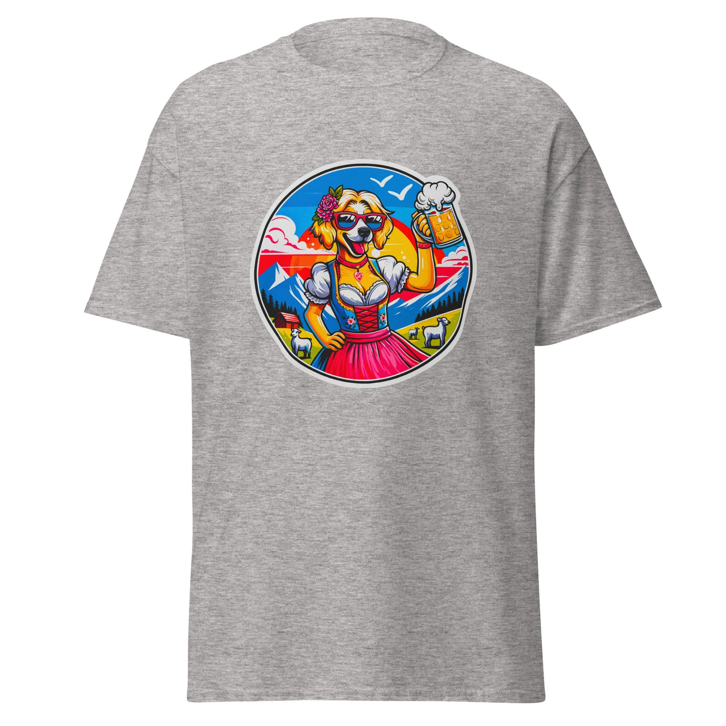 "Dogs On Vacation"-Kollektion - Blonde Havaneser (female) #2 - Klassisches Unisex-T-Shirt - 13 verschiedene Farben