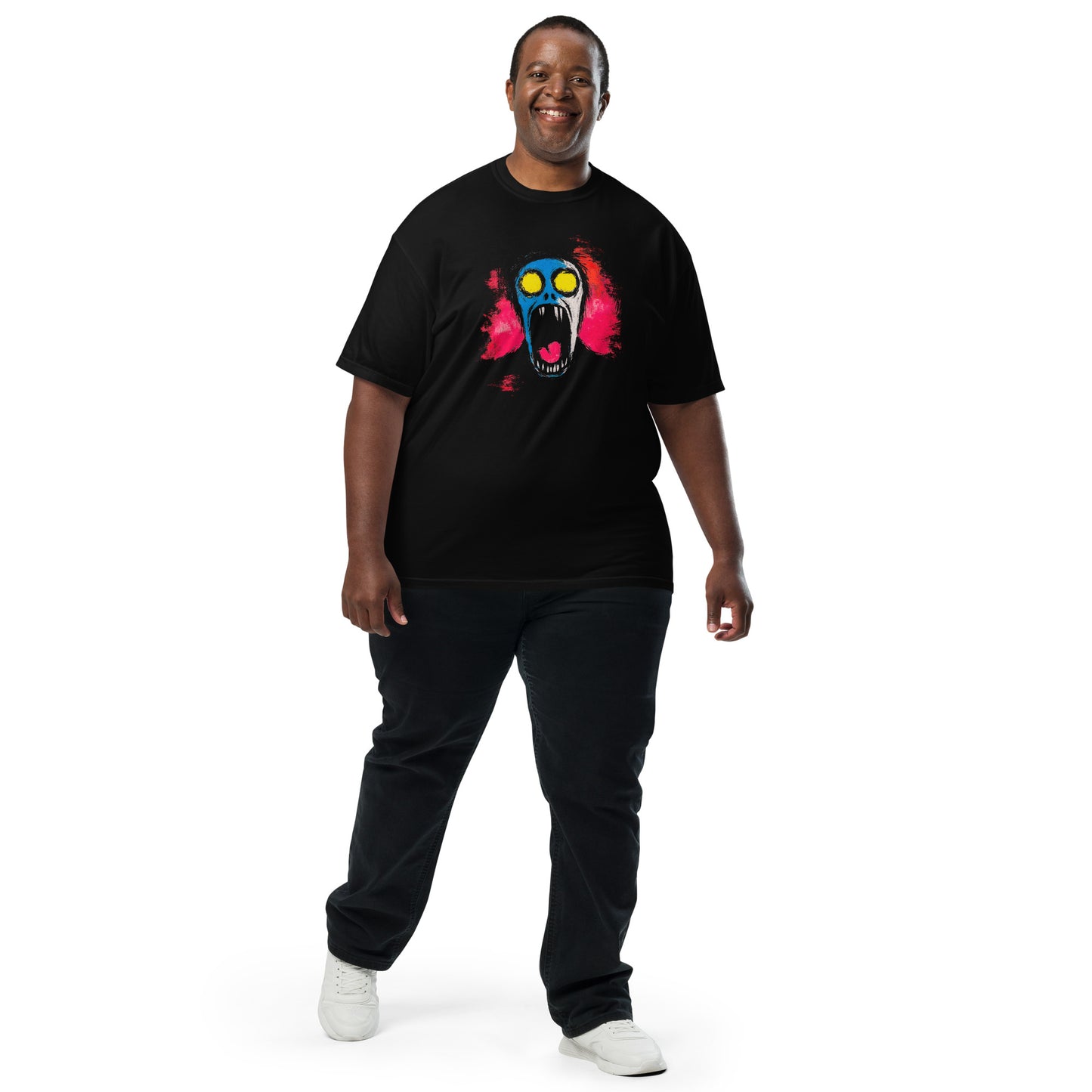 Halloween-Kollektion 2024 - No. 07 - Schweres textilgefärbtes Unisex-T-Shirt - in 3 Farben