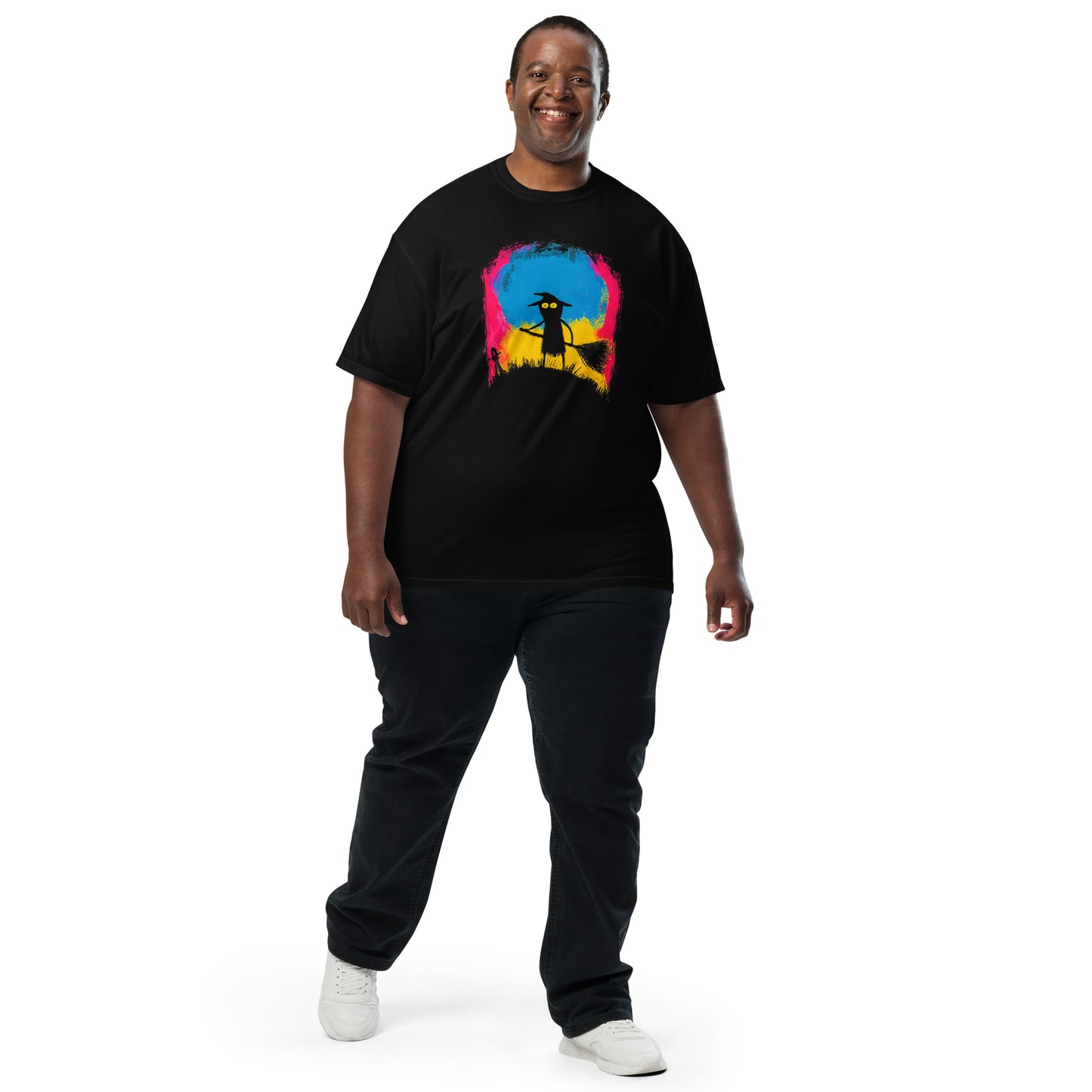 Halloween-Kollektion 2024 - No. 12 - Schweres textilgefärbtes Unisex-T-Shirt - in 3 Farben
