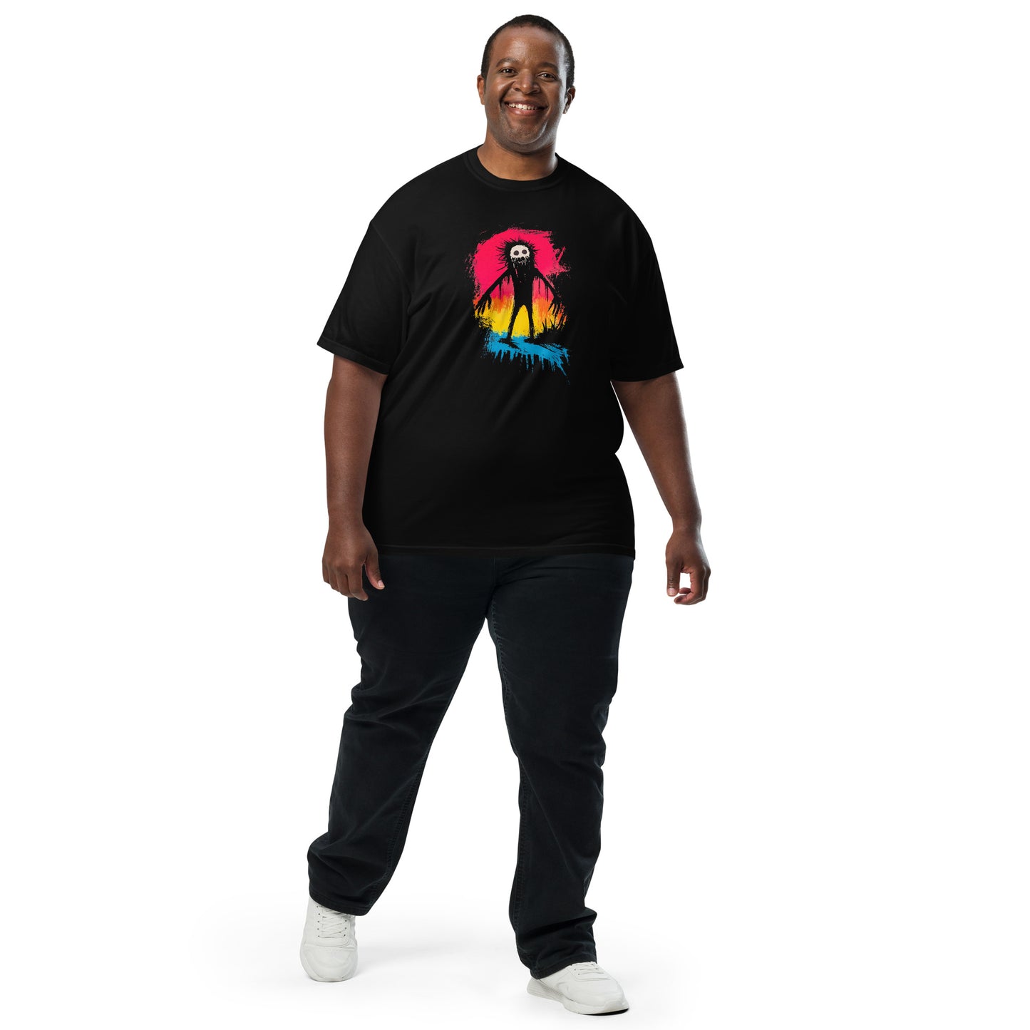 Halloween-Kollektion 2024 - No. 13 - Schweres textilgefärbtes Unisex-T-Shirt - in 3 Farben