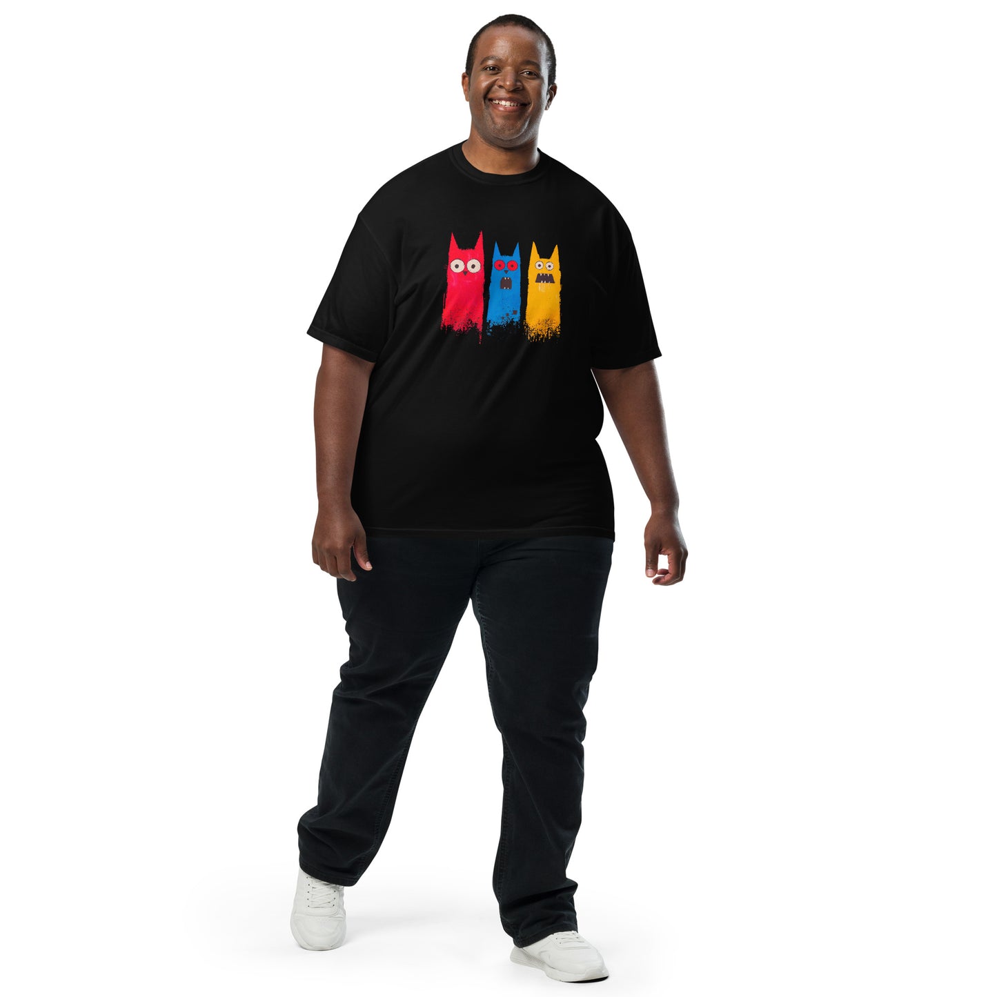 Halloween-Kollektion 2024 - No. 16 - Schweres textilgefärbtes Unisex-T-Shirt - in 3 Farben