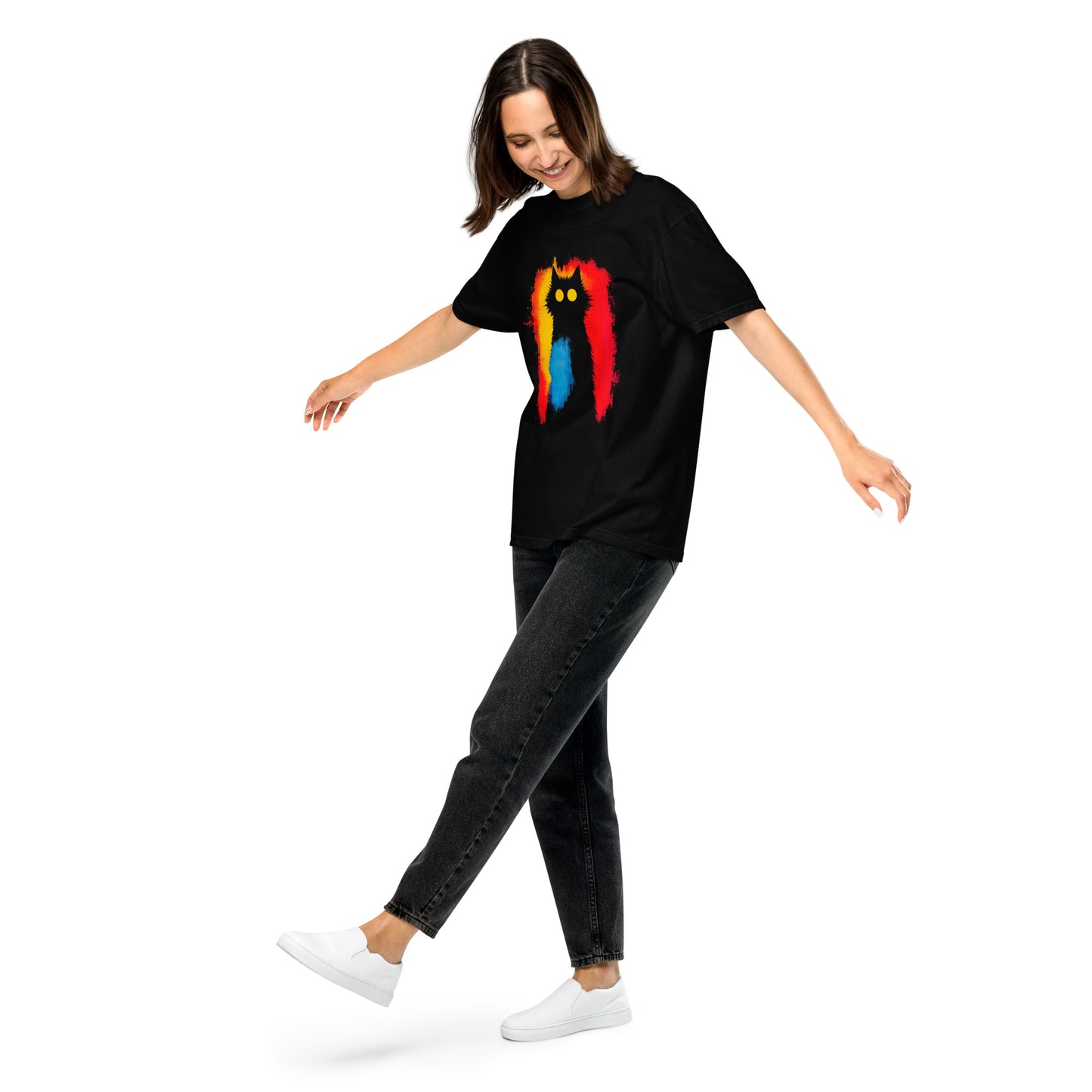 Halloween-Kollektion 2024 - No. 21 - Schweres textilgefärbtes Unisex-T-Shirt - in 3 Farben