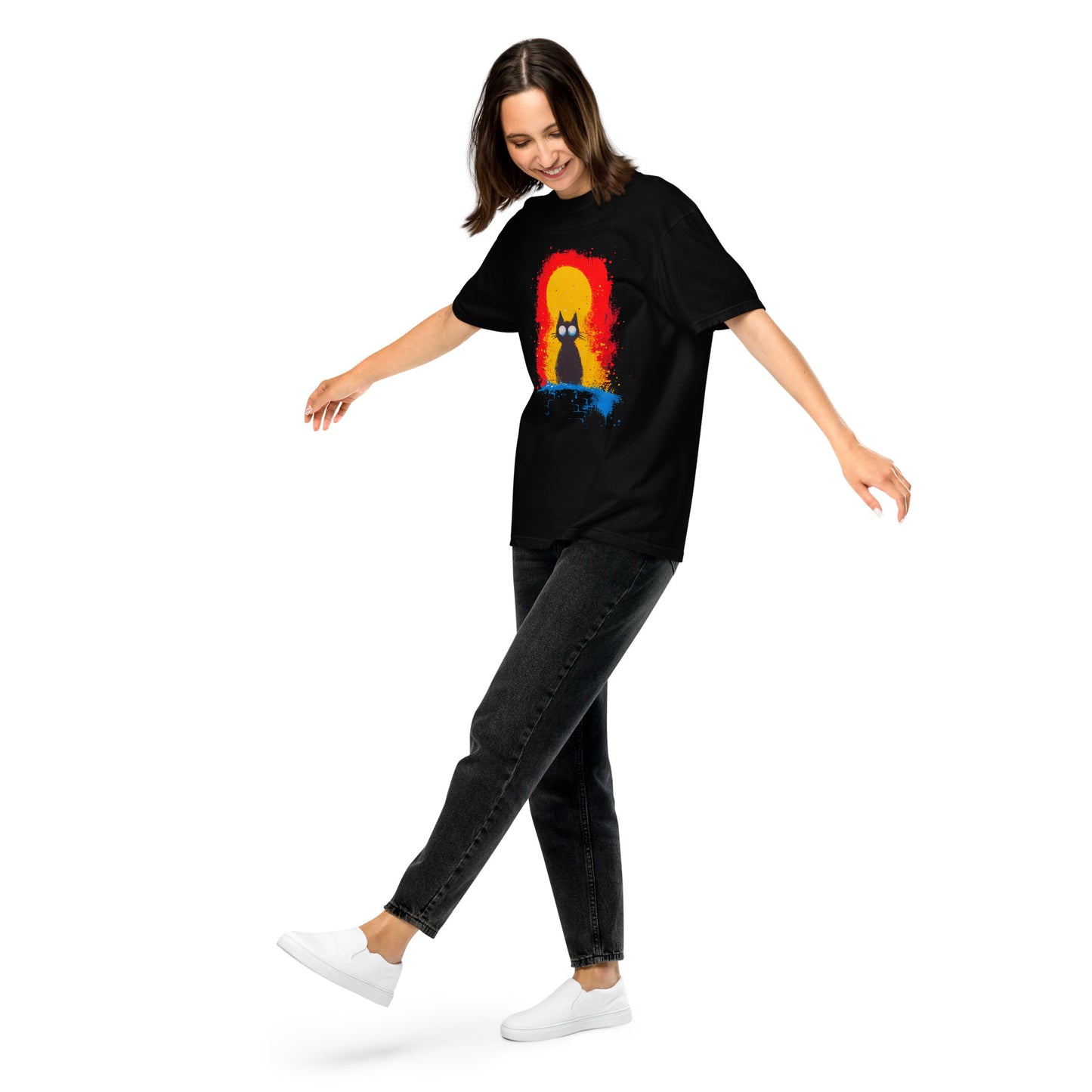 Halloween-Kollektion 2024 - No. 24 - Schweres textilgefärbtes Unisex-T-Shirt - in 3 Farben