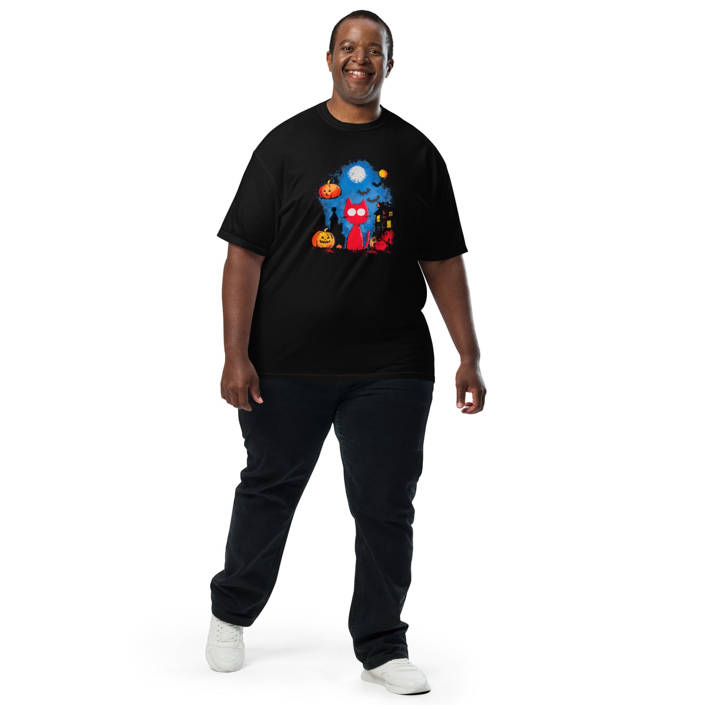 Halloween-Kollektion 2024 - No. 27 - Schweres textilgefärbtes Unisex-T-Shirt - in 3 Farben
