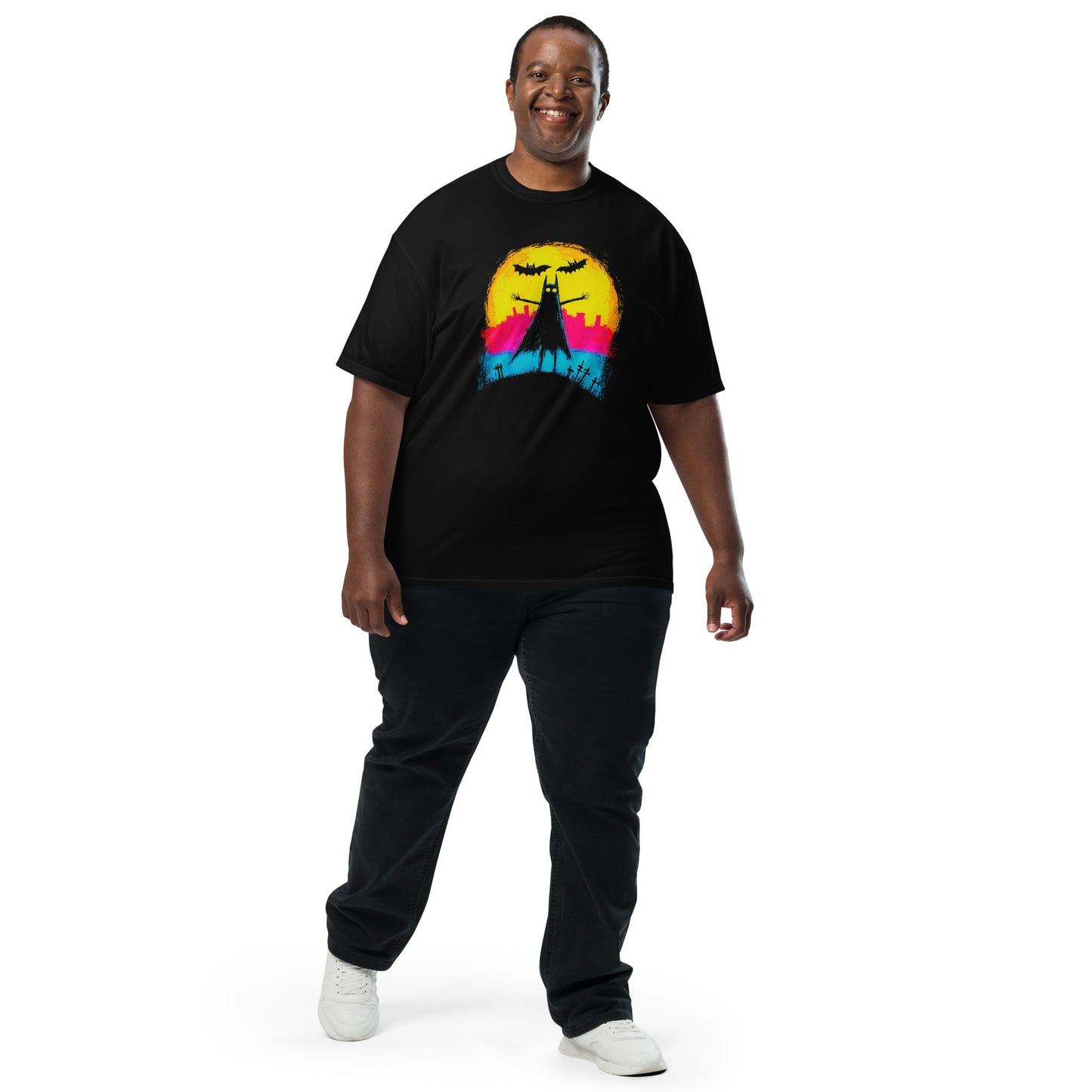 Halloween-Kollektion 2024 - No. 35 - Schweres textilgefärbtes Unisex-T-Shirt - in 3 Farben