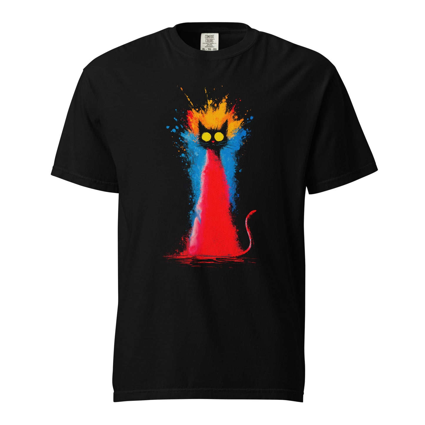 Halloween-Kollektion 2024 - No. 36 - Schweres textilgefärbtes Unisex-T-Shirt - in 3 Farben