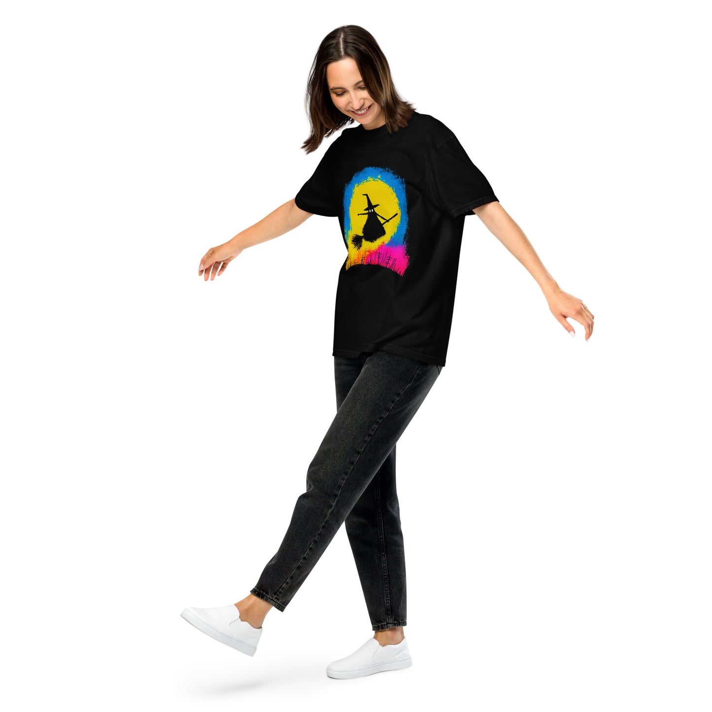 Halloween-Kollektion 2024 - No. 39 - Schweres textilgefärbtes Unisex-T-Shirt - in 3 Farben