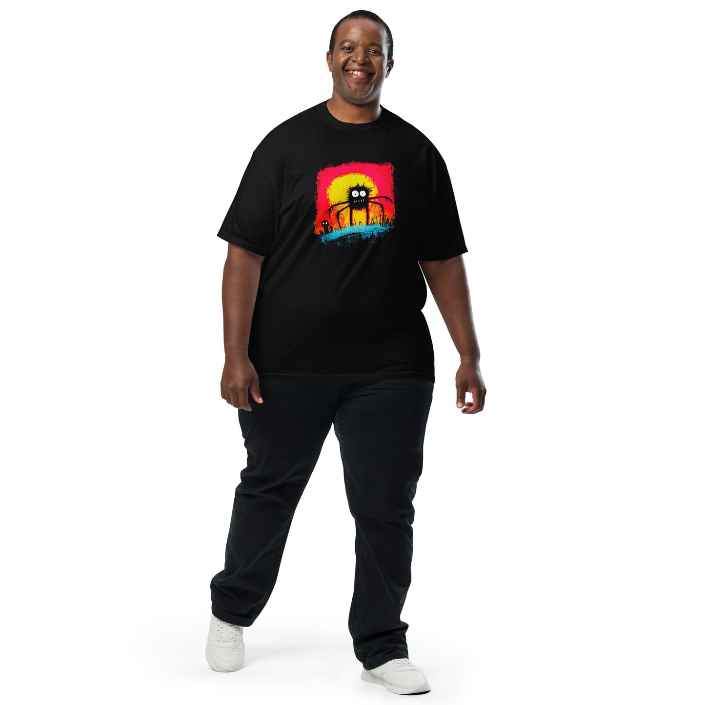 Halloween-Kollektion 2024 - No. 41 - Schweres textilgefärbtes Unisex-T-Shirt - in 3 Farben