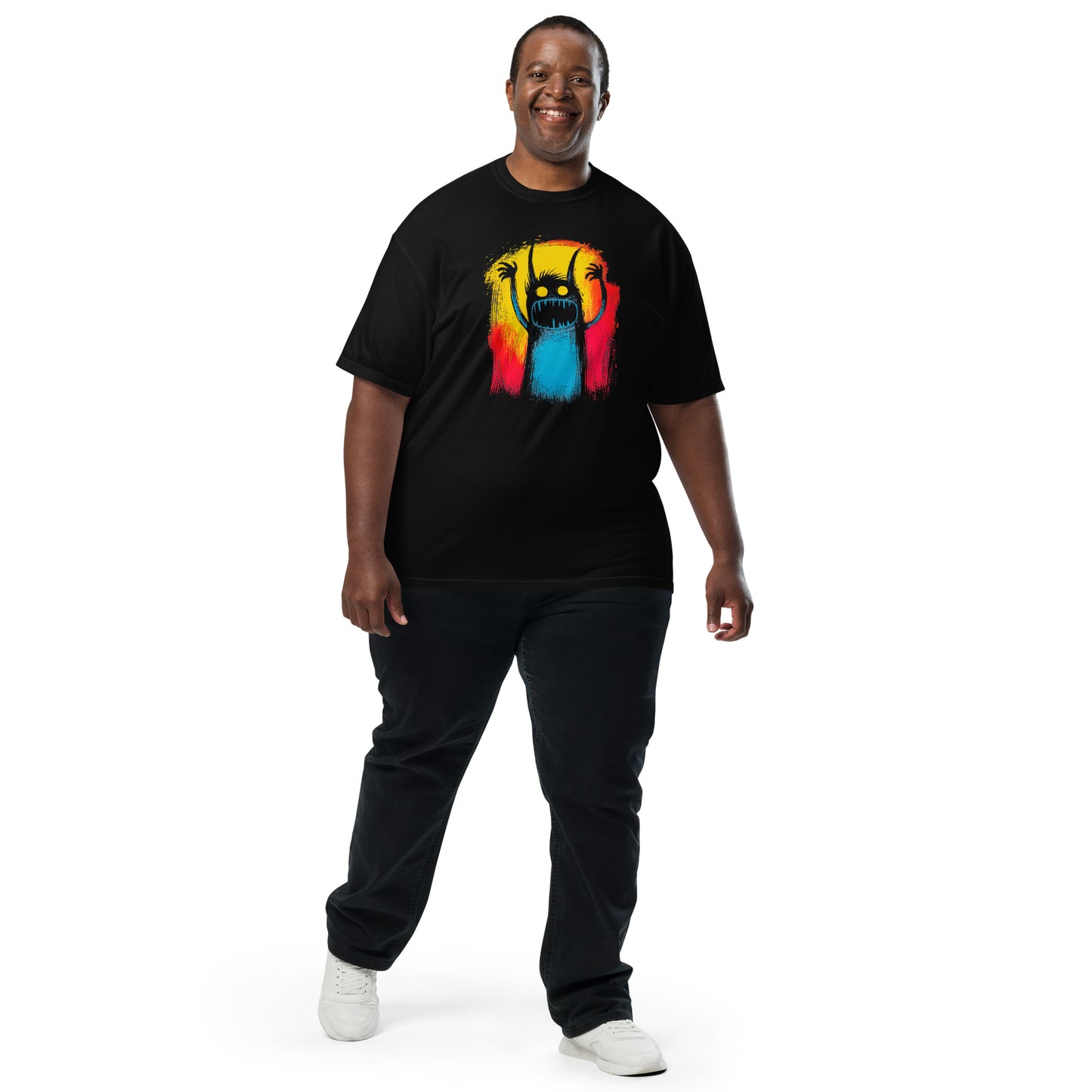 Halloween-Kollektion 2024 - No. 04 - Schweres textilgefärbtes Unisex-T-Shirt - in 3 Farben