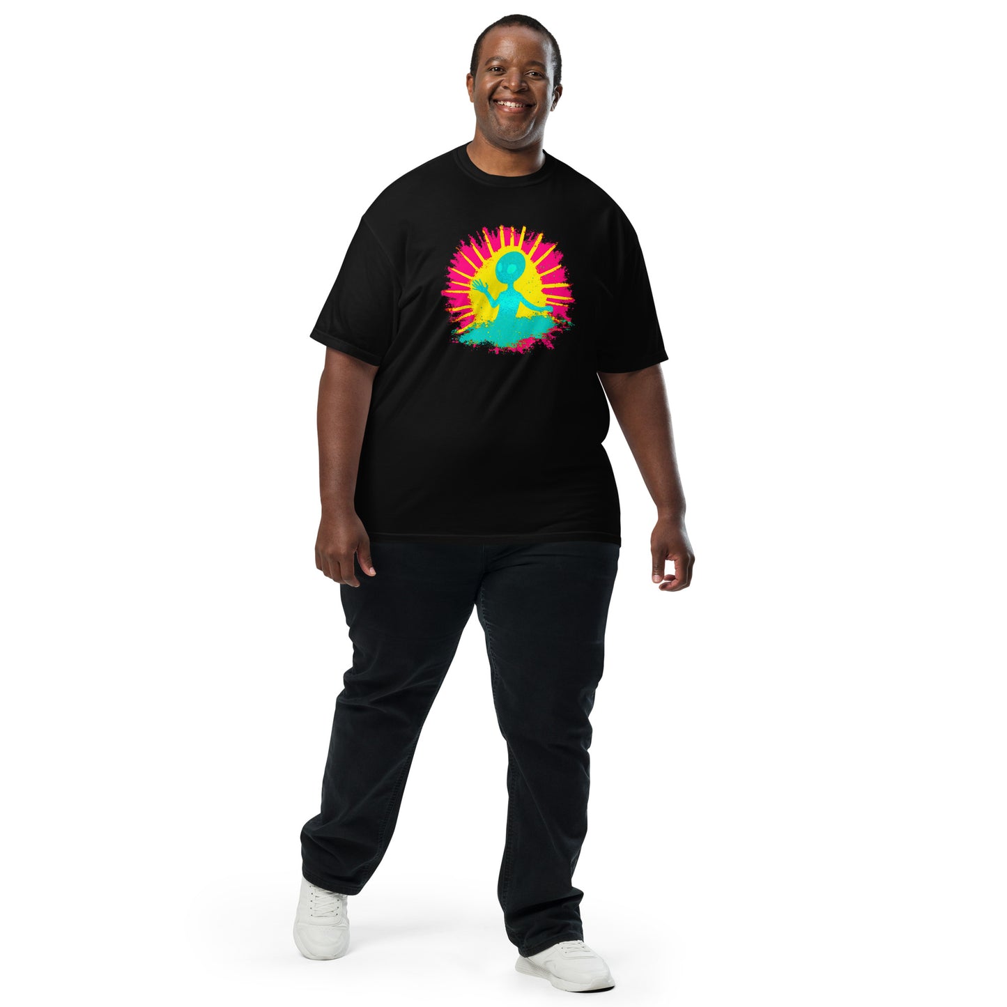 NEON Halloween-Kollektion 2024 - No. 12 - Schweres textilgefärbtes Unisex-T-Shirt - in 6 Farben