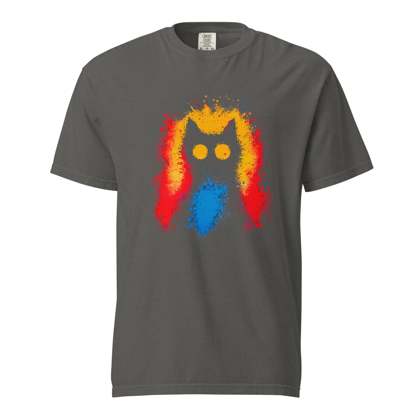 Halloween-Kollektion 2024 - No. 09 - Schweres textilgefärbtes Unisex-T-Shirt - in 3 Farben