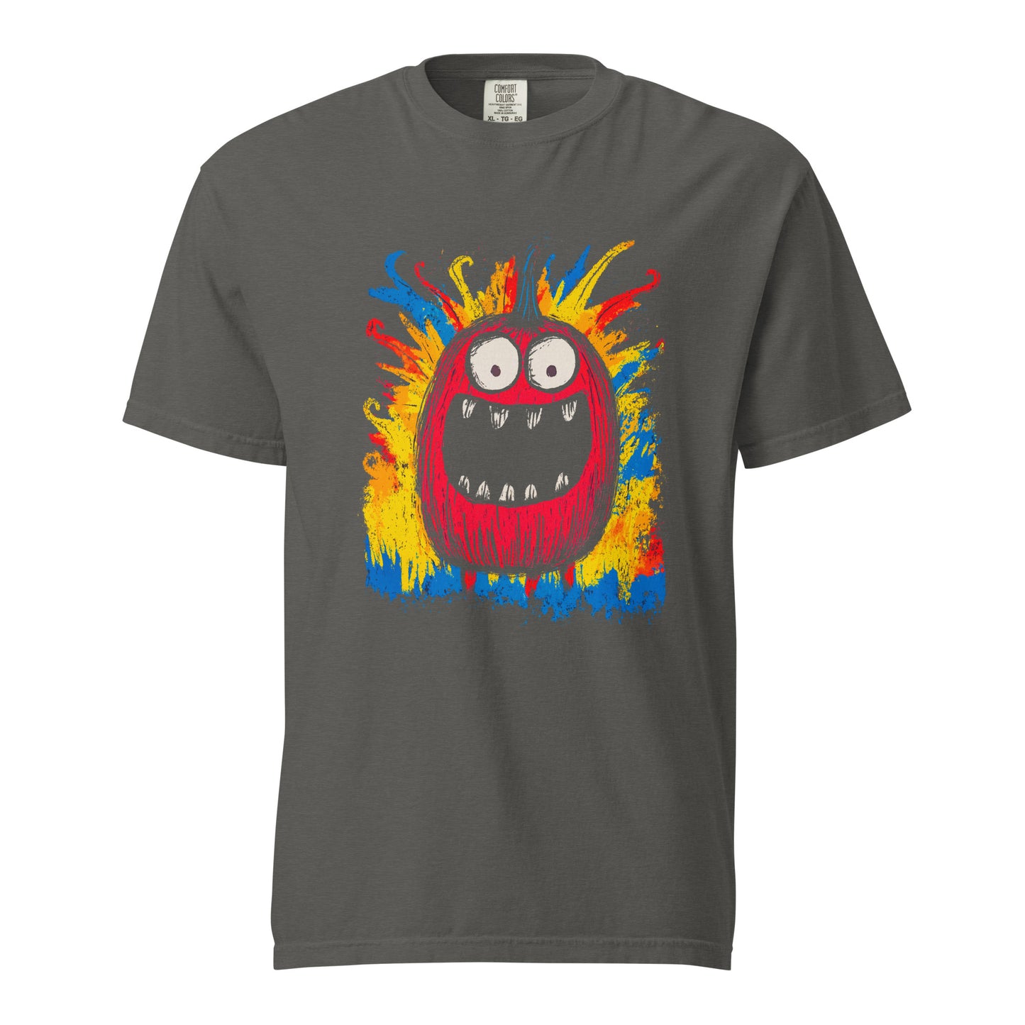 Halloween-Kollektion 2024 - No. 11 - Schweres textilgefärbtes Unisex-T-Shirt - in 3 Farben