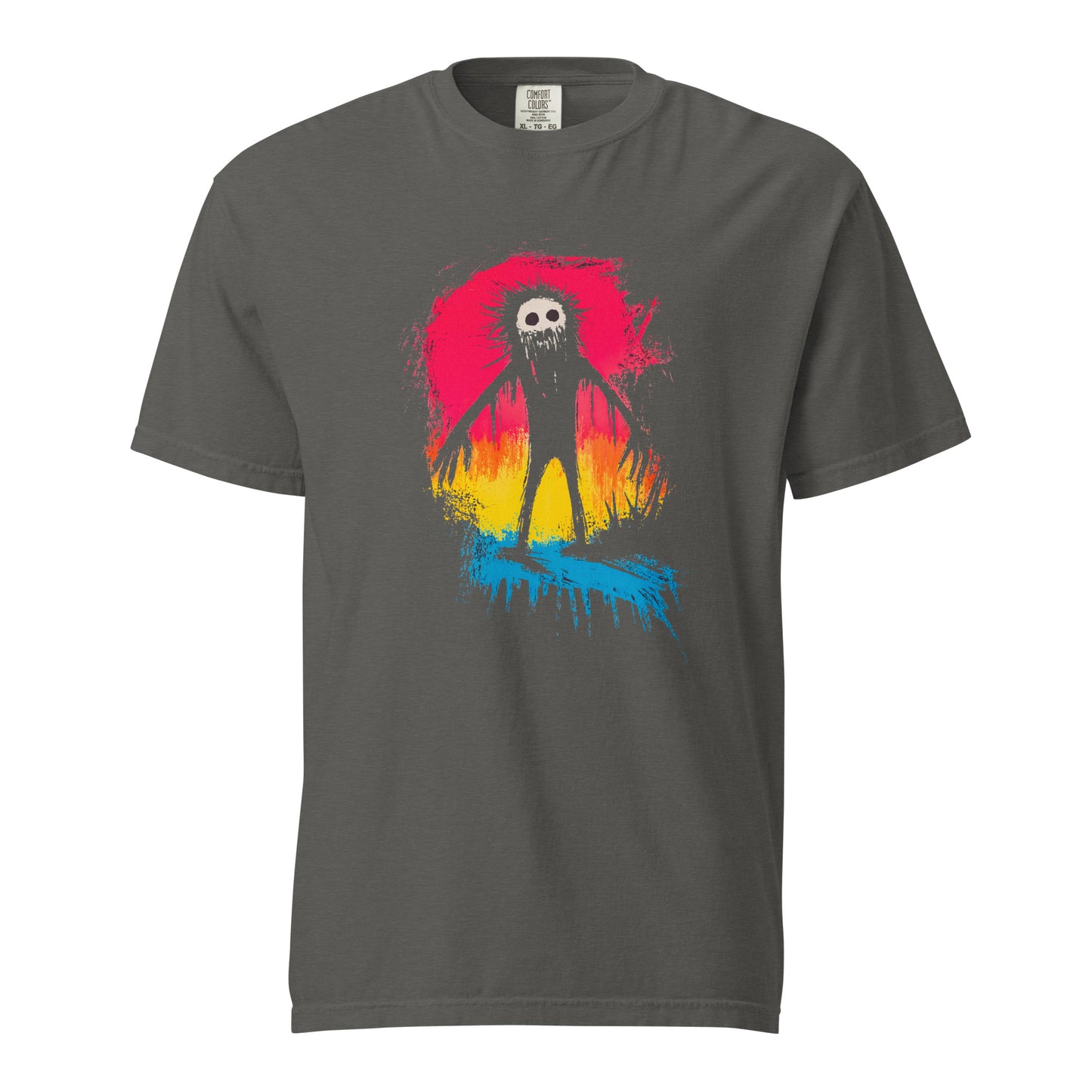 Halloween-Kollektion 2024 - No. 13 - Schweres textilgefärbtes Unisex-T-Shirt - in 3 Farben