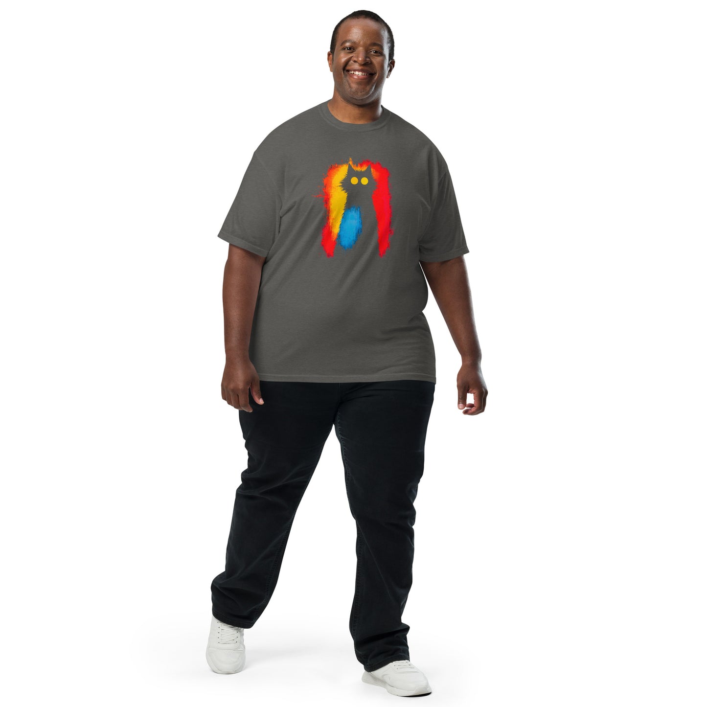 Halloween-Kollektion 2024 - No. 21 - Schweres textilgefärbtes Unisex-T-Shirt - in 3 Farben