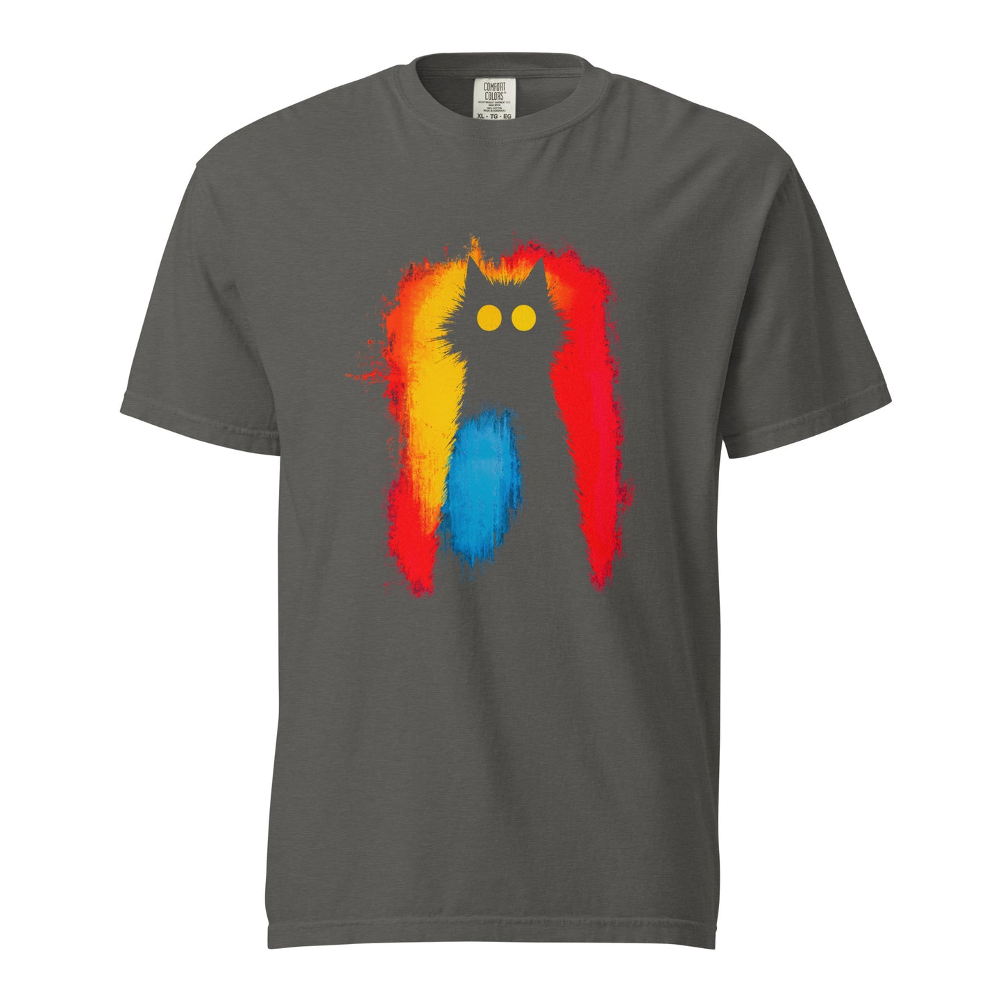 Halloween-Kollektion 2024 - No. 21 - Schweres textilgefärbtes Unisex-T-Shirt - in 3 Farben