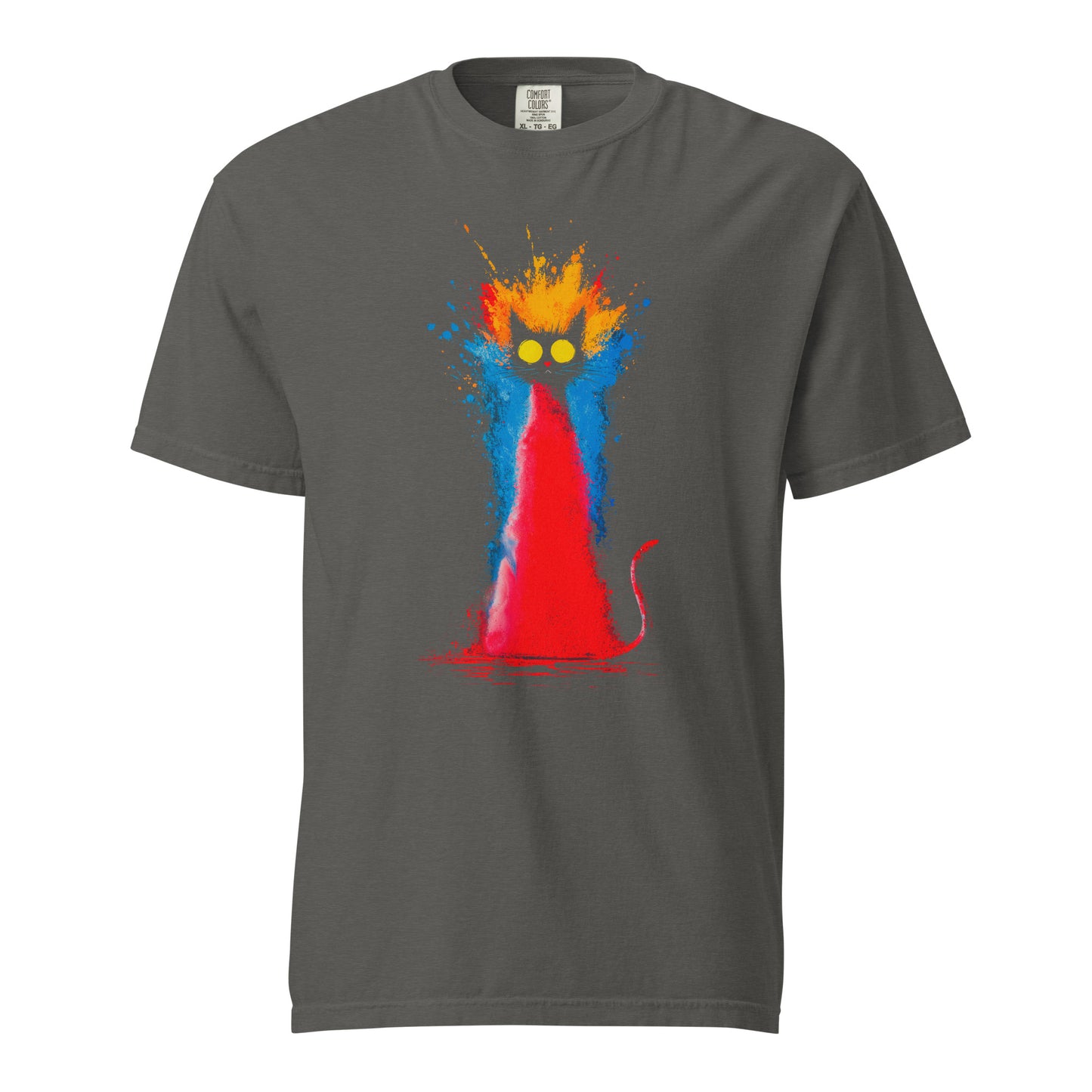 Halloween-Kollektion 2024 - No. 36 - Schweres textilgefärbtes Unisex-T-Shirt - in 3 Farben