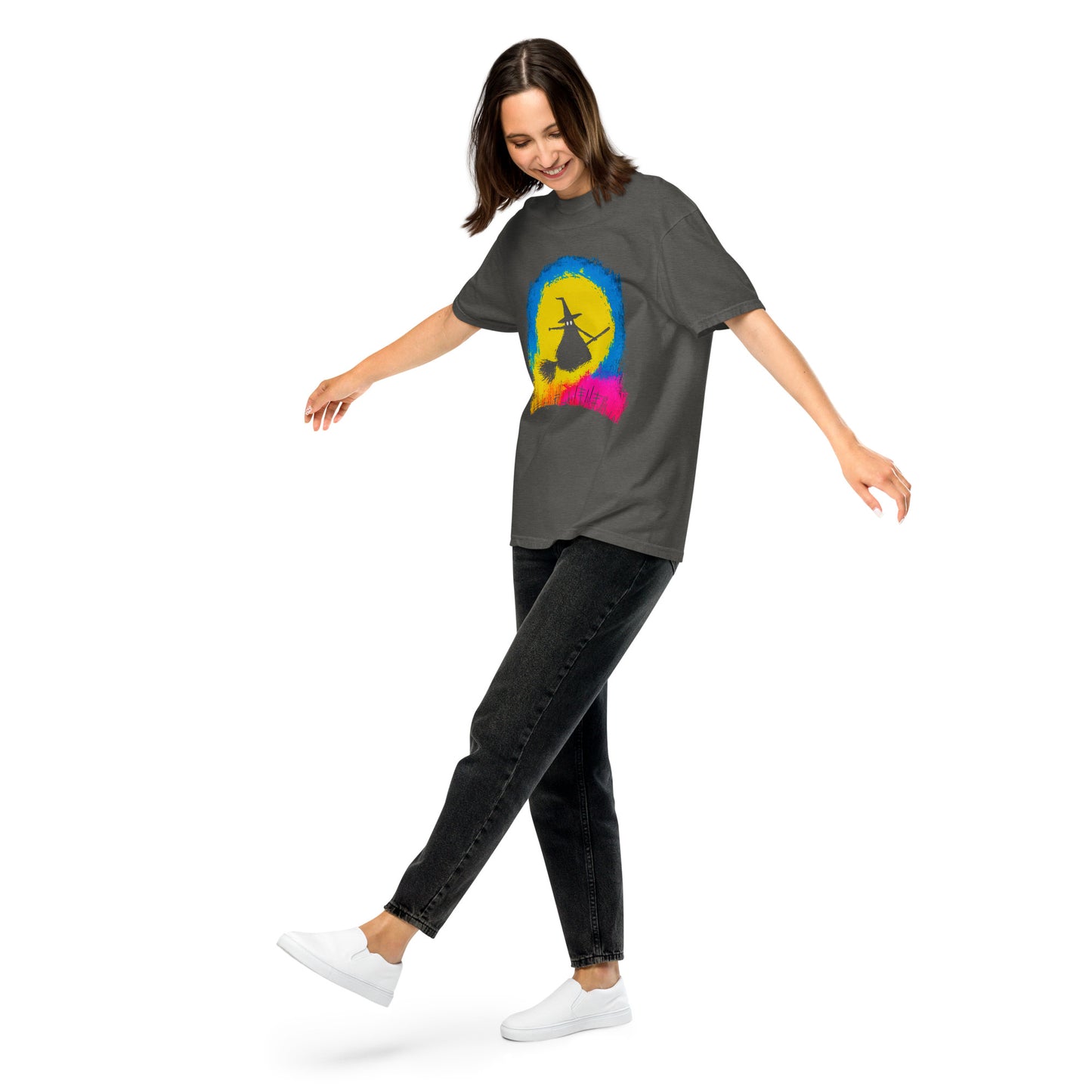 Halloween-Kollektion 2024 - No. 39 - Schweres textilgefärbtes Unisex-T-Shirt - in 3 Farben