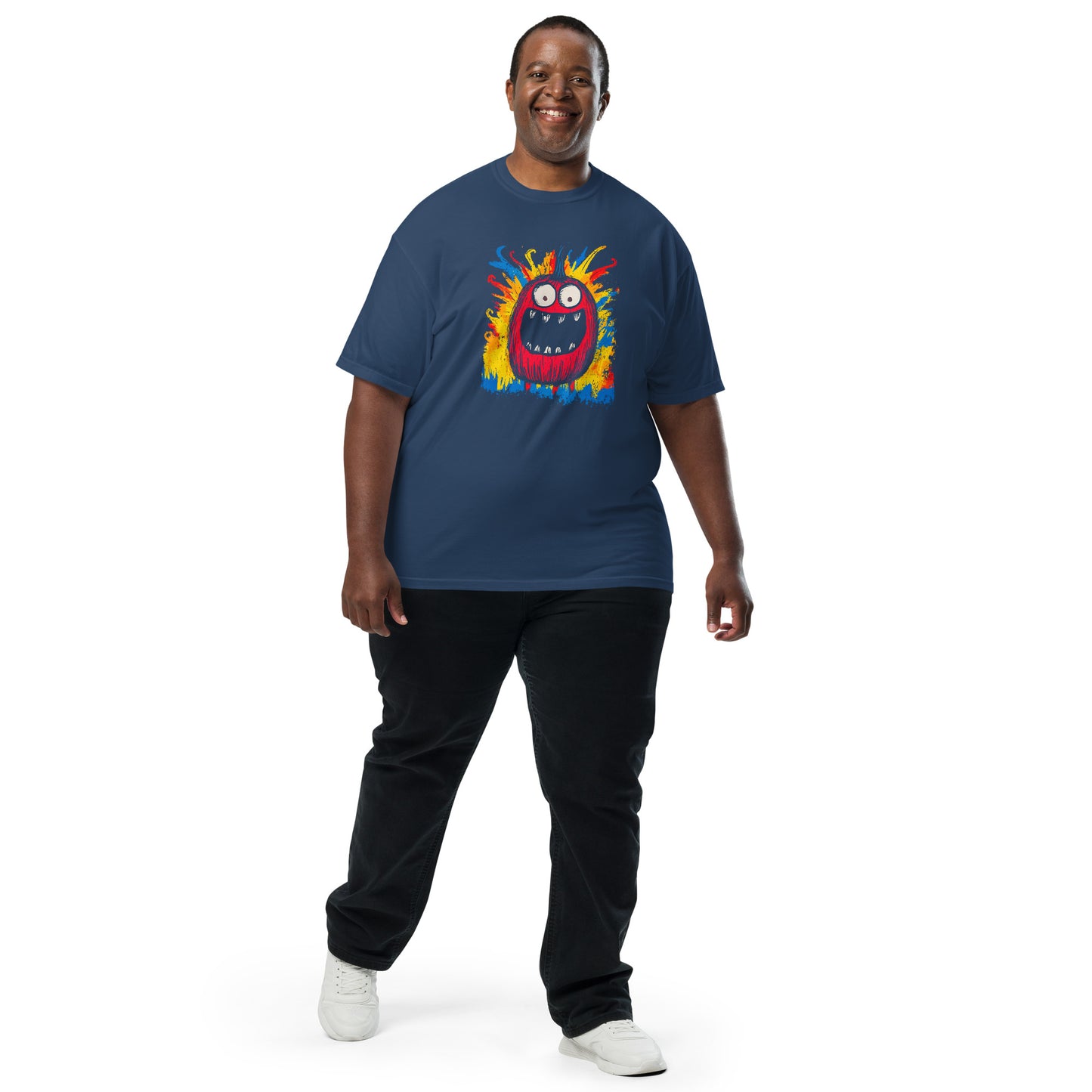 Halloween-Kollektion 2024 - No. 11 - Schweres textilgefärbtes Unisex-T-Shirt - in 3 Farben