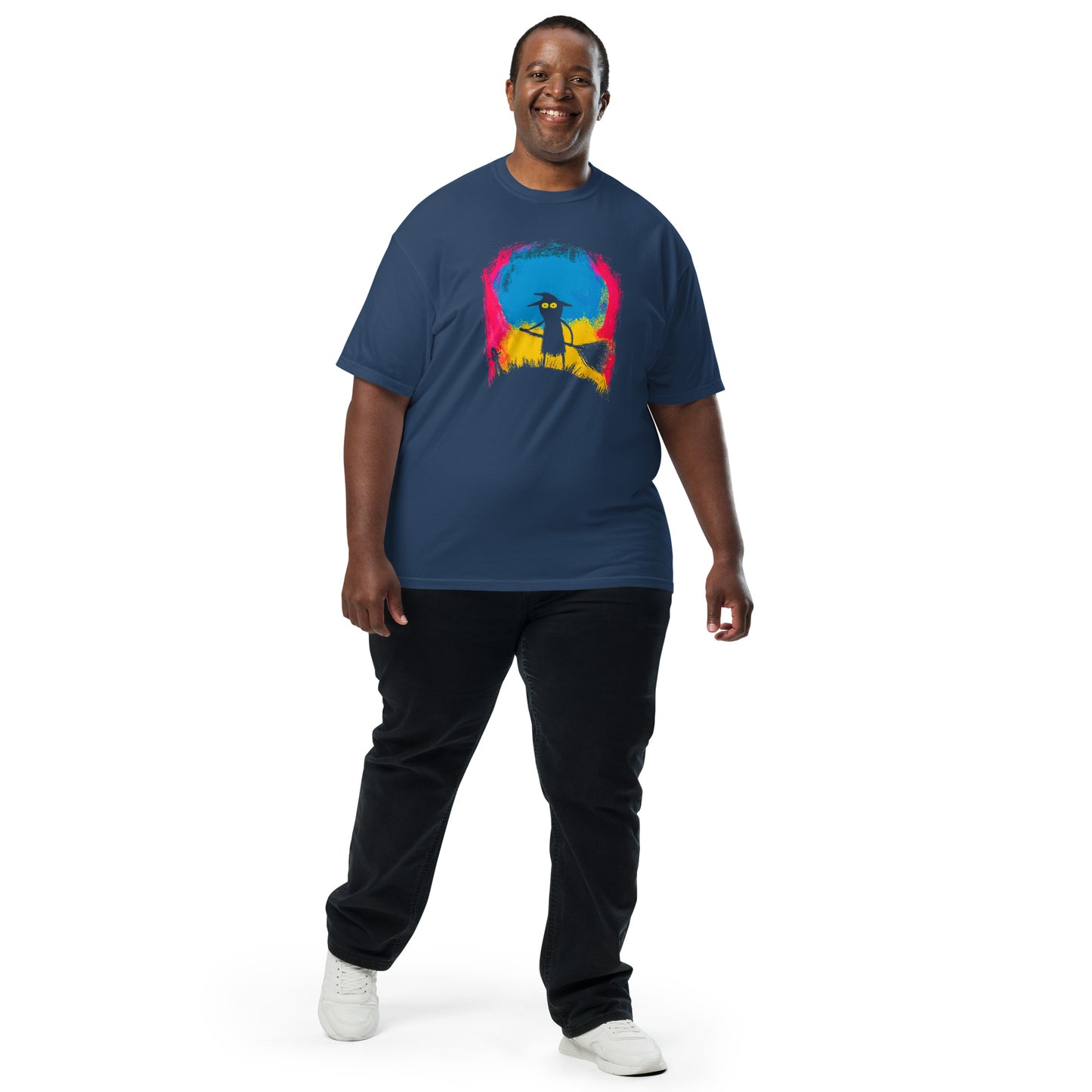 Halloween-Kollektion 2024 - No. 12 - Schweres textilgefärbtes Unisex-T-Shirt - in 3 Farben