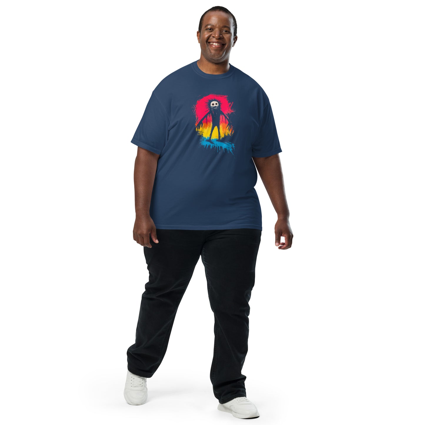 Halloween-Kollektion 2024 - No. 13 - Schweres textilgefärbtes Unisex-T-Shirt - in 3 Farben