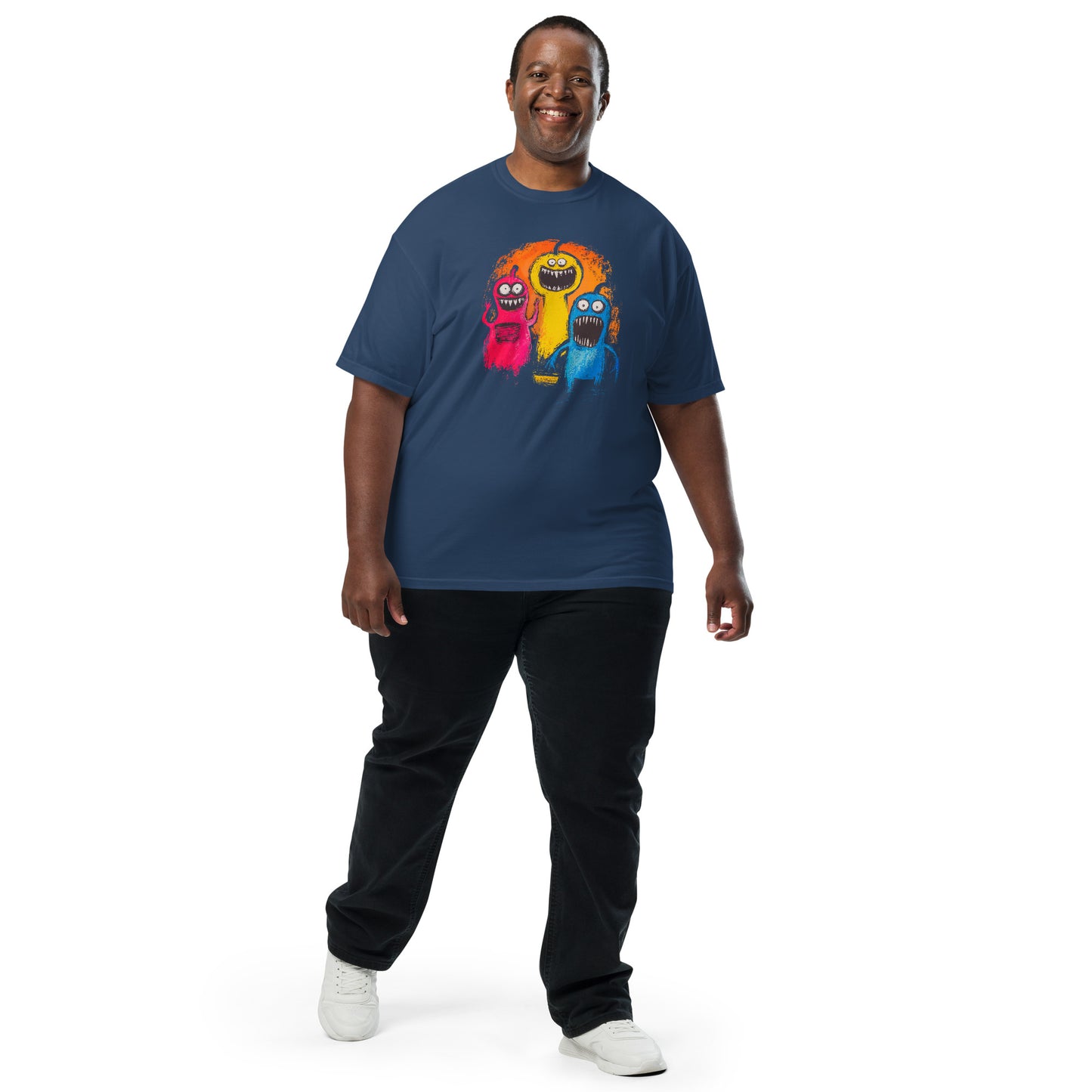 Halloween-Kollektion 2024 - No. 20 - Schweres textilgefärbtes Unisex-T-Shirt - in 3 Farben