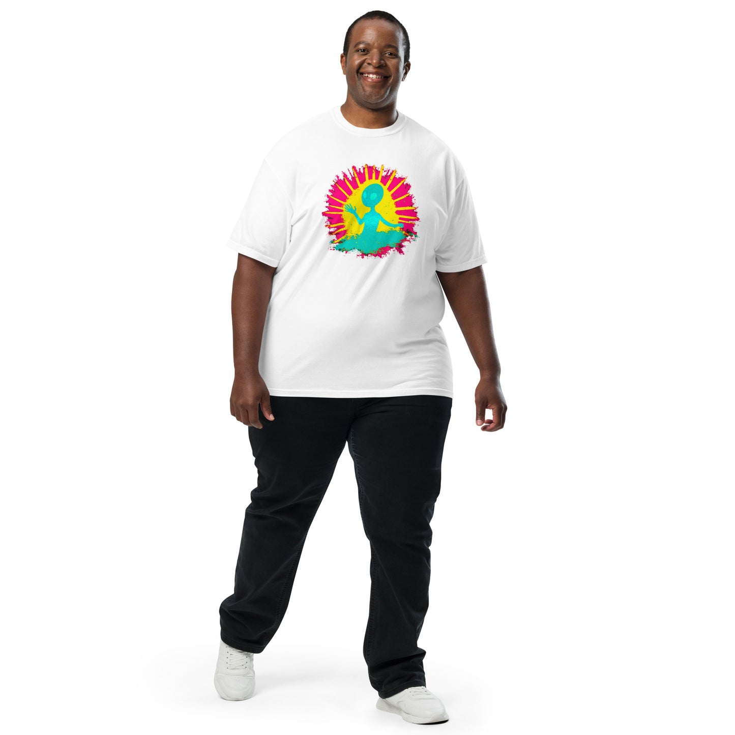 NEON Halloween-Kollektion 2024 - No. 12 - Schweres textilgefärbtes Unisex-T-Shirt - in 6 Farben