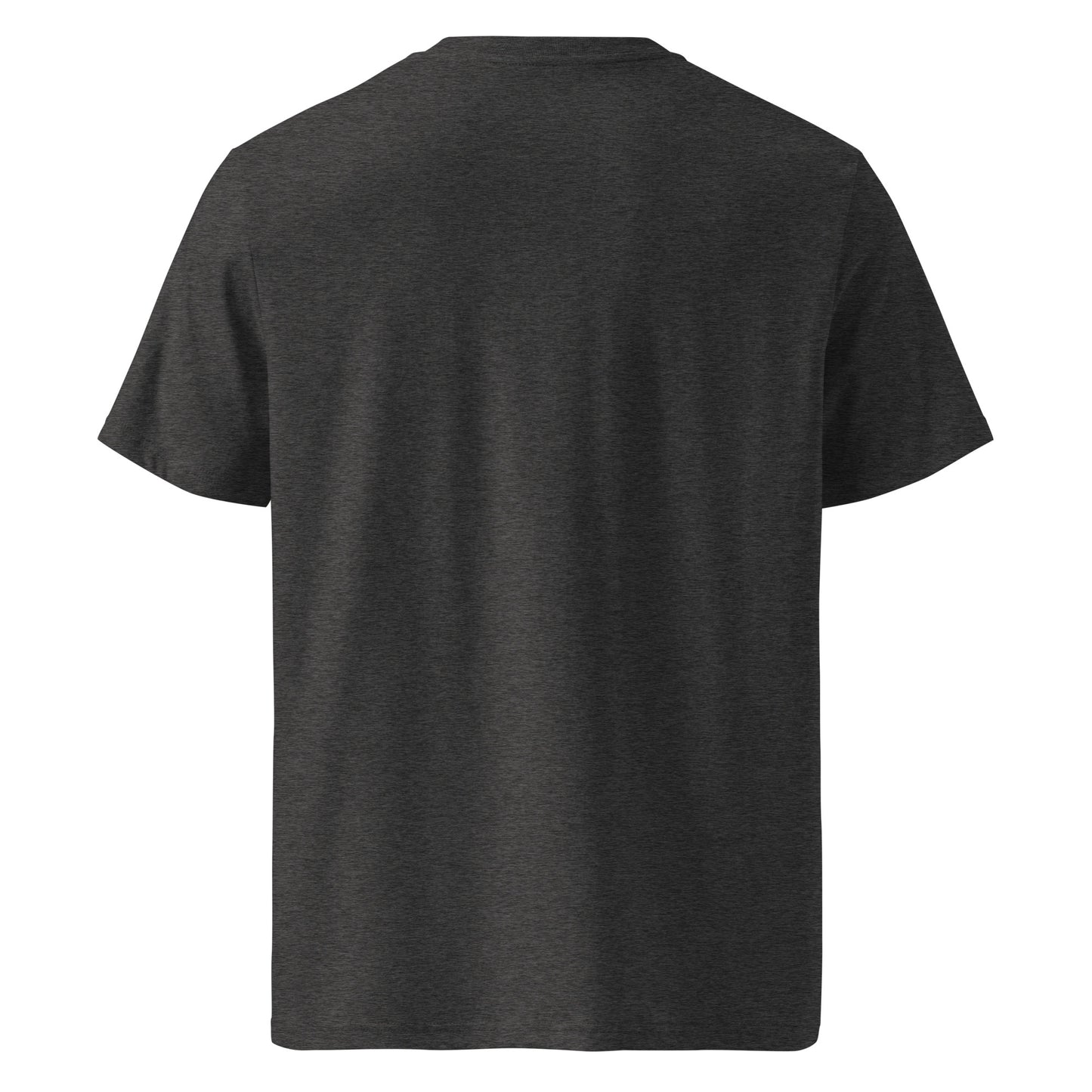 "Playing dogs!" - Unisex-Bio-Baumwoll-T-Shirt - Dark Heather Grey