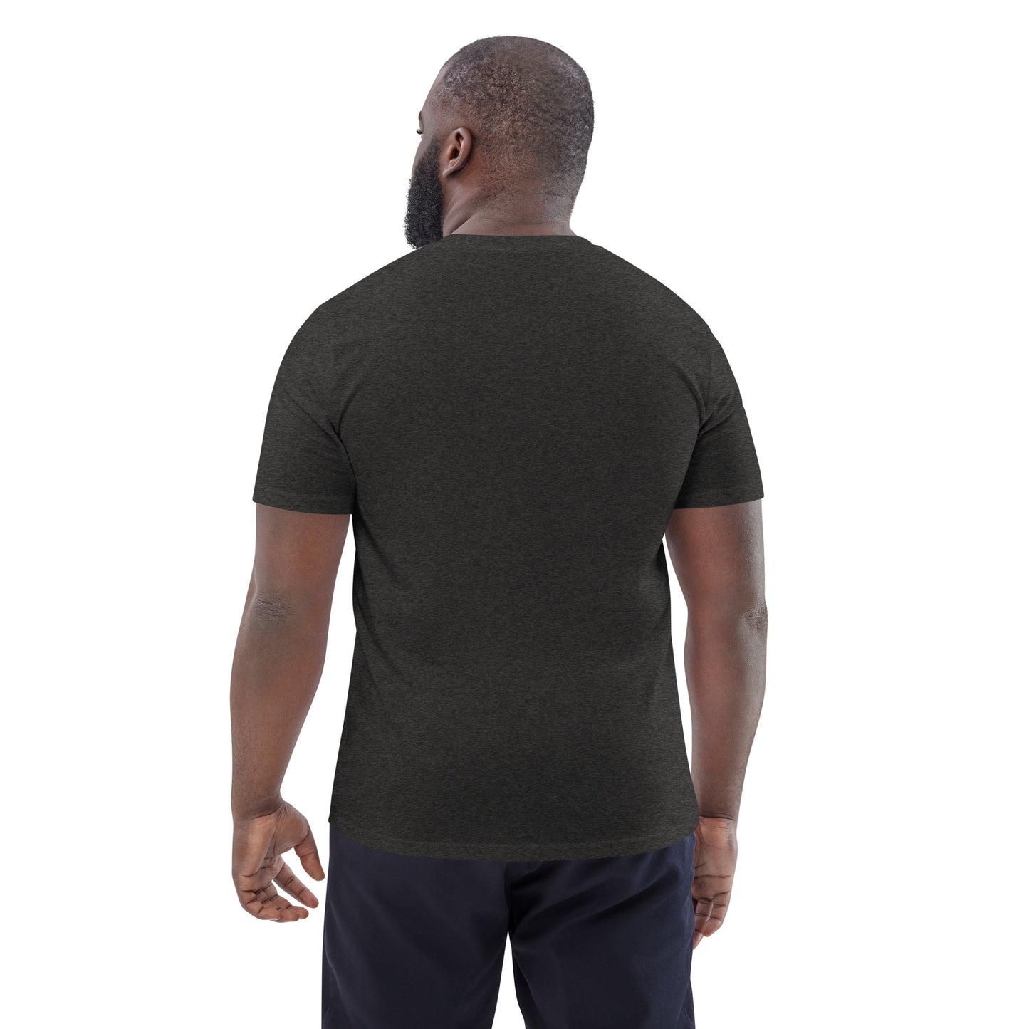 "Surf, Surf, Surf!" #3 - Unisex-Bio-Baumwoll-T-Shirt - Dark Heather Grey