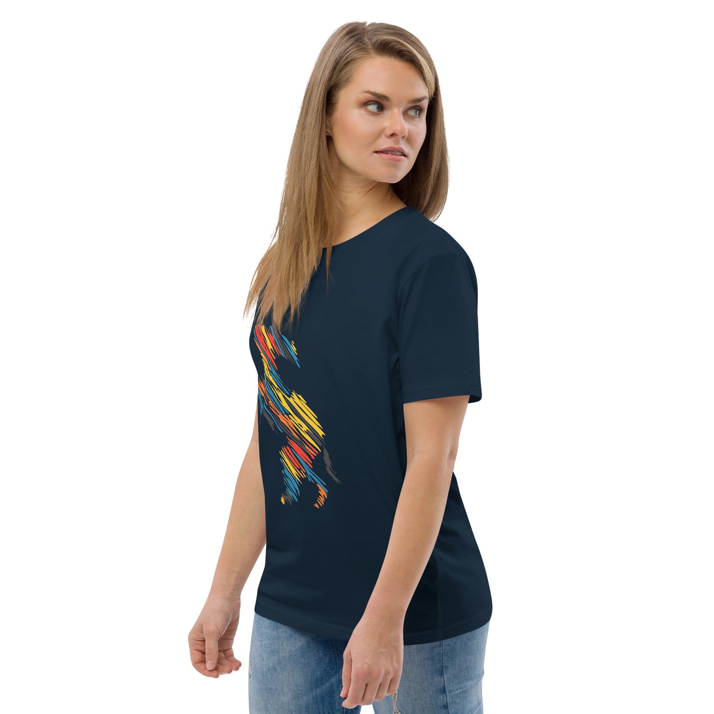 "Happy Dog" #1 - "Sketchy"-Kollektion! - weiß, navy-blau und schwarz