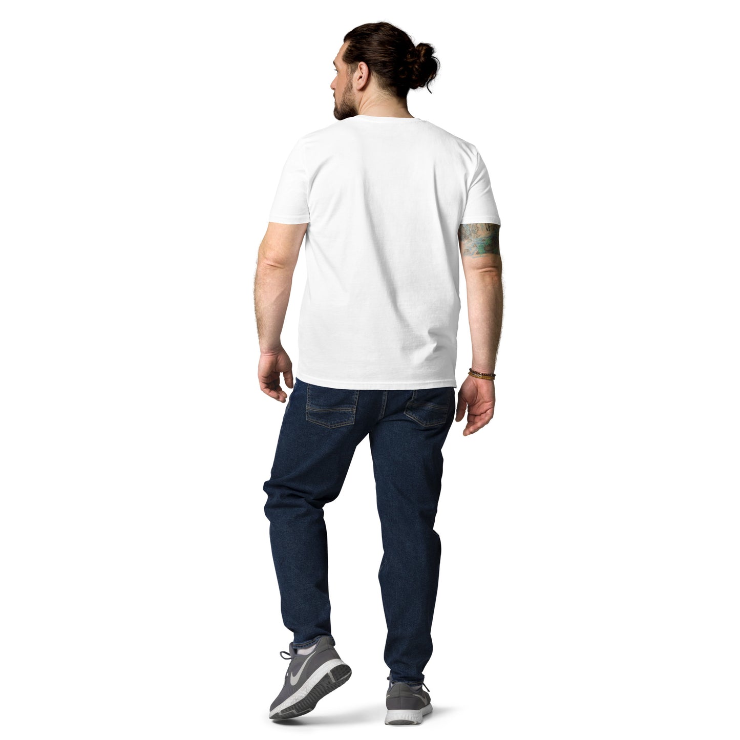 "Superhero-Unicorn!" #2 - Unisex-Bio-Baumwoll-T-Shirt - Weiß