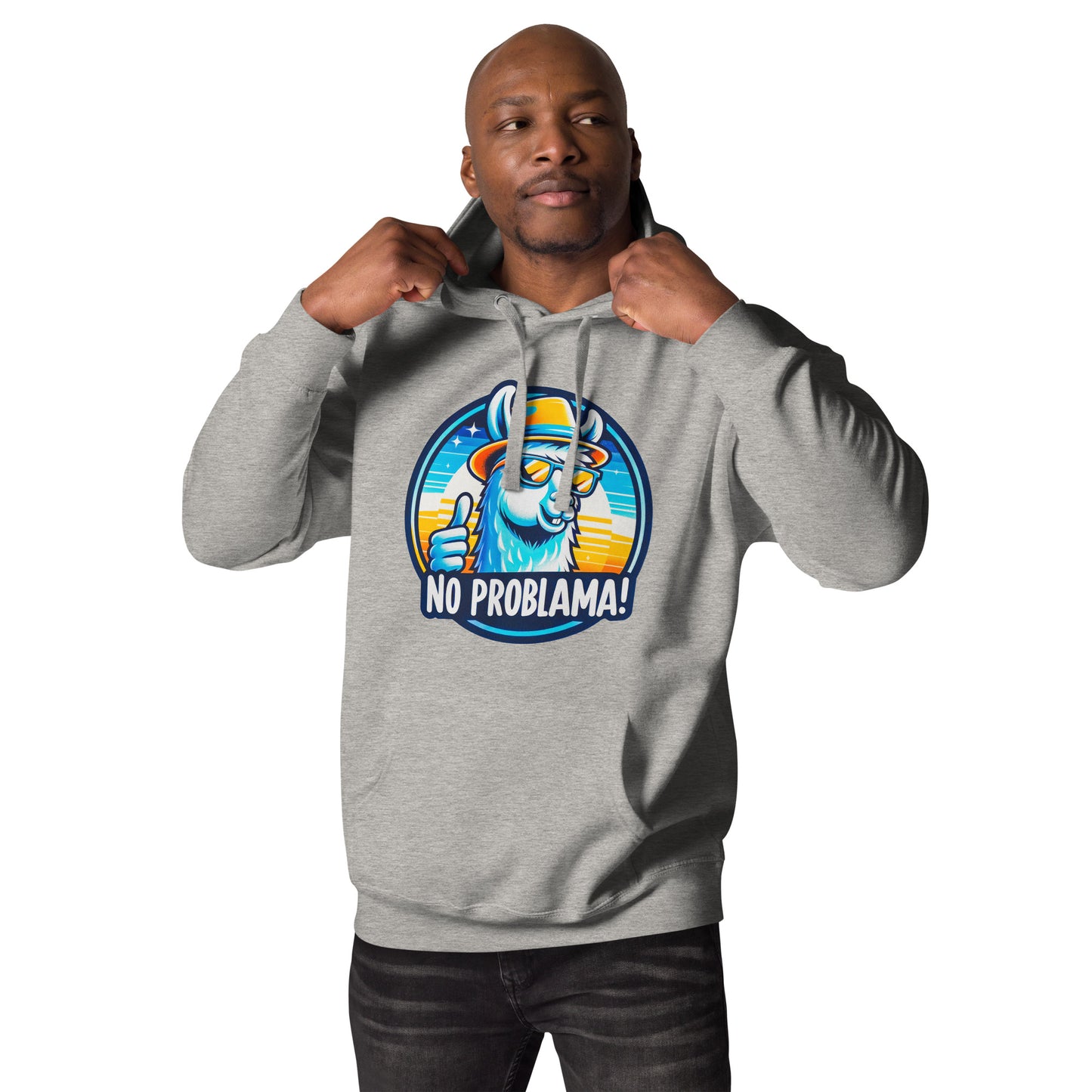 "No Problama!" - Unisex-Kapuzenpullover - in 5 Farben