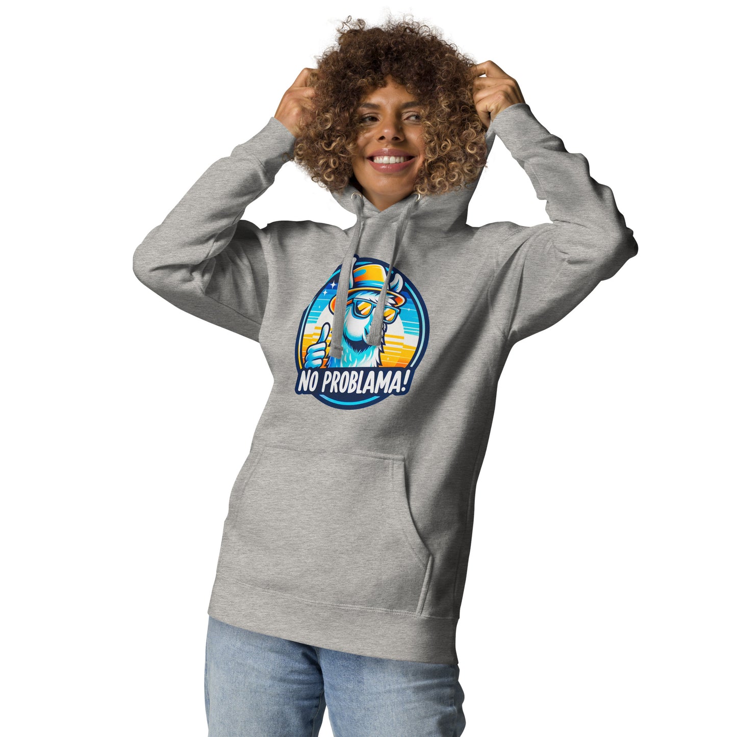 "No Problama!" - Unisex-Kapuzenpullover - in 5 Farben