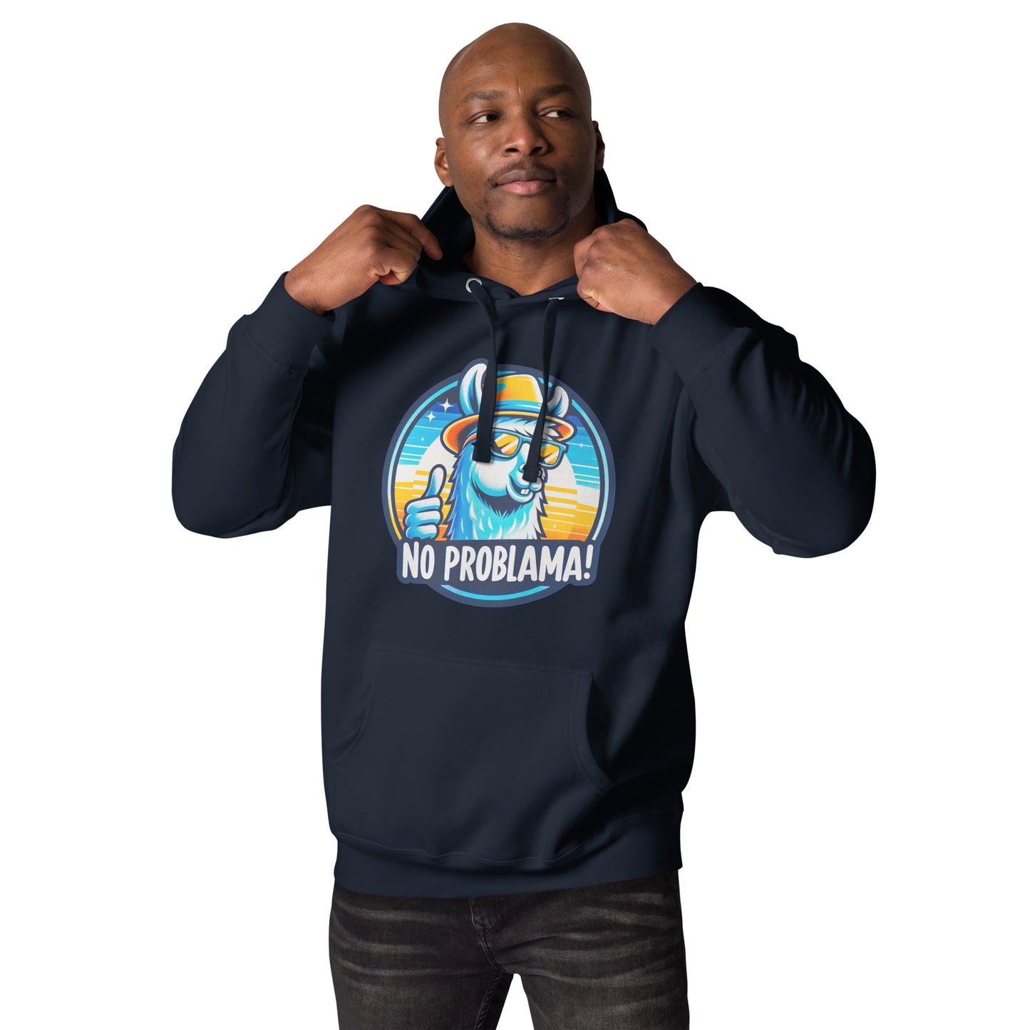 "No Problama!" - Unisex-Kapuzenpullover - in 5 Farben