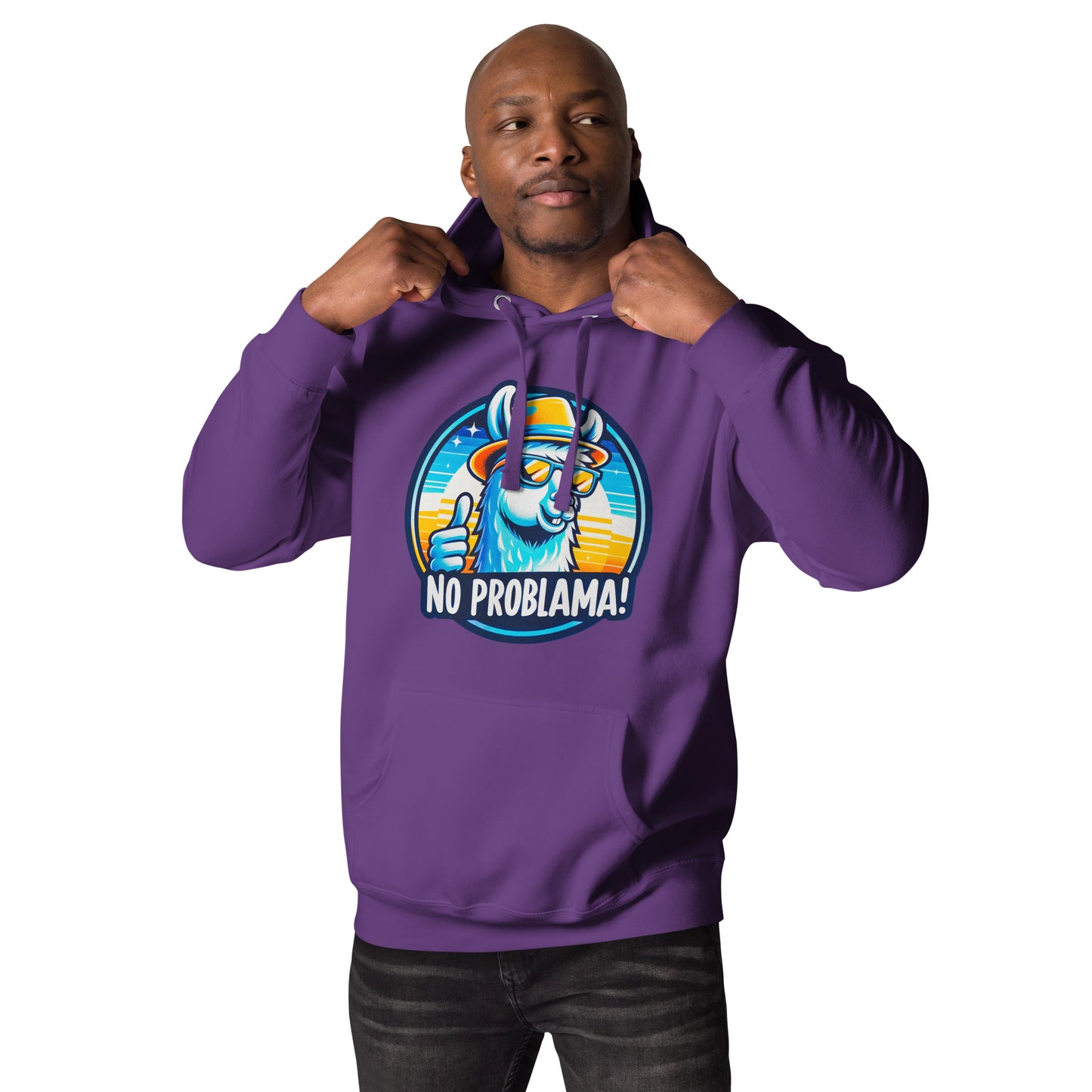 "No Problama!" - Unisex-Kapuzenpullover - in 5 Farben