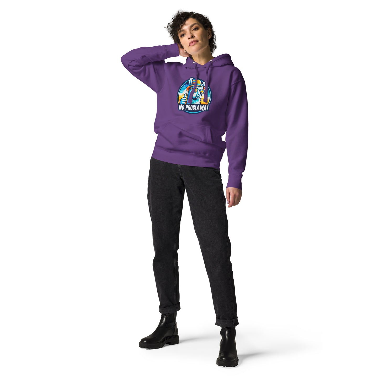 "No Problama!" - Unisex-Kapuzenpullover - in 5 Farben
