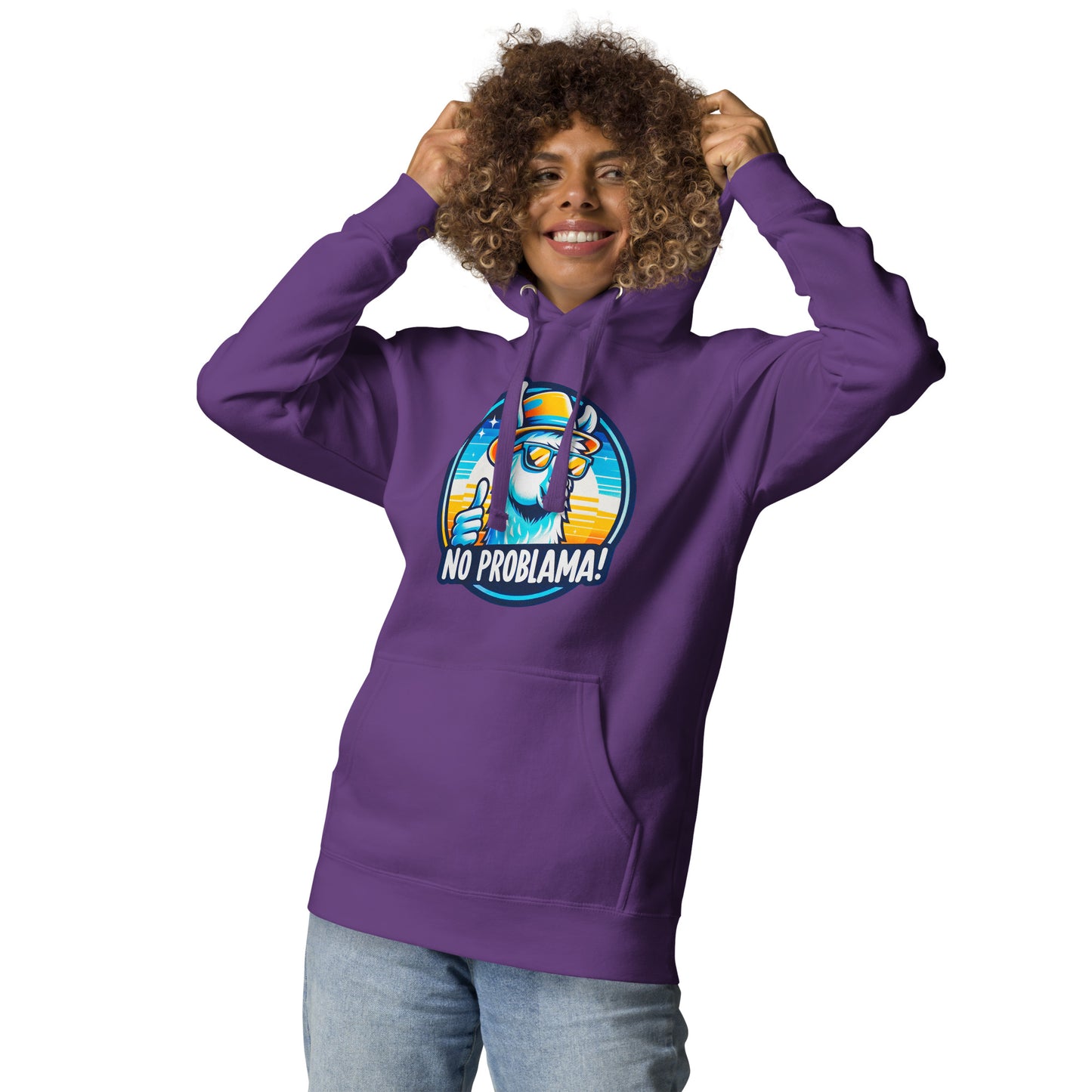 "No Problama!" - Unisex-Kapuzenpullover - in 5 Farben