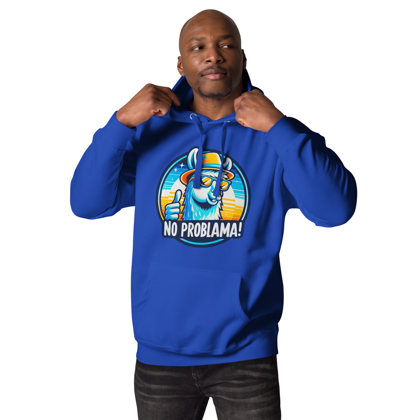 "No Problama!" - Unisex-Kapuzenpullover - in 5 Farben