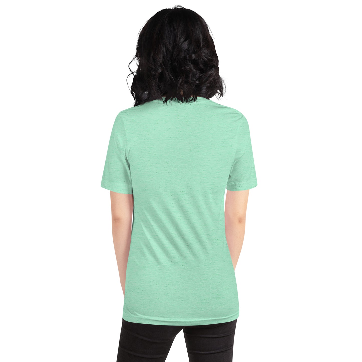 "Hot, hot hot! Chill, Dude!!" - Unisex-T-Shirt - Heather Mint (48% Polyester)